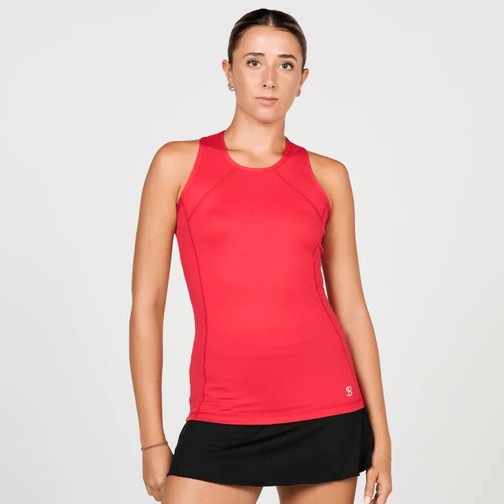 Sofibella Women's UV Colors Tank - Berry Red