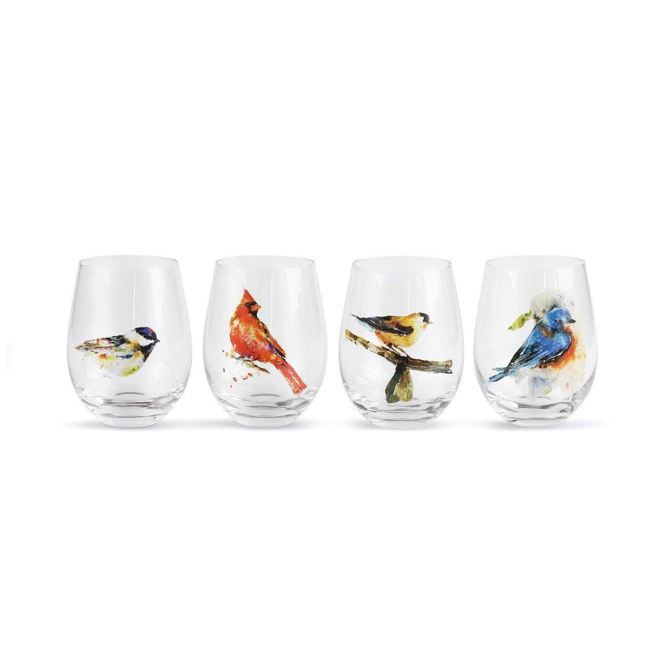 Stemless Wine Glasses-Glorious Nature and Horse Inspired Artwork *、mySite、g9winljtr