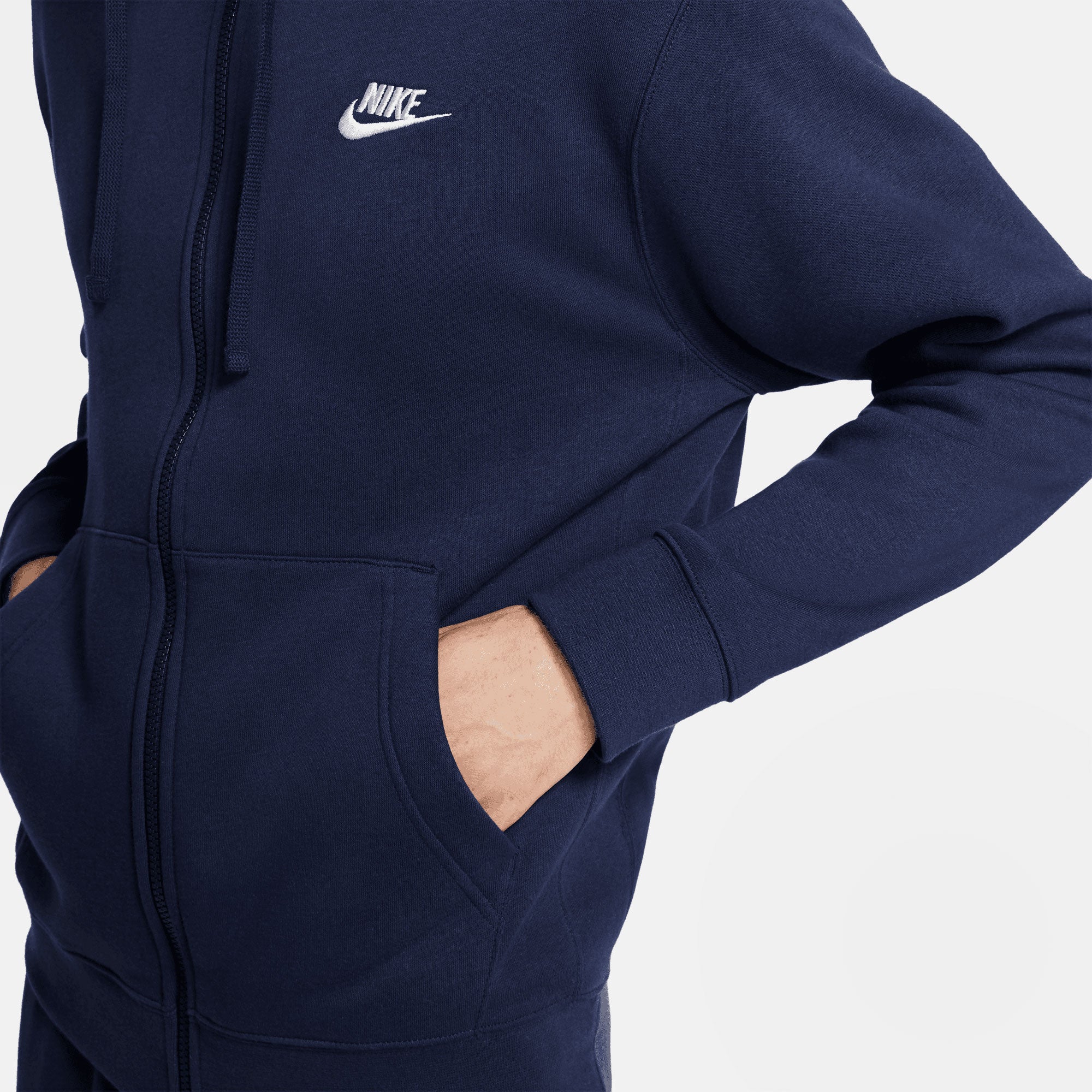 Nike Club Men's Fleece Full-Zip Hoodie