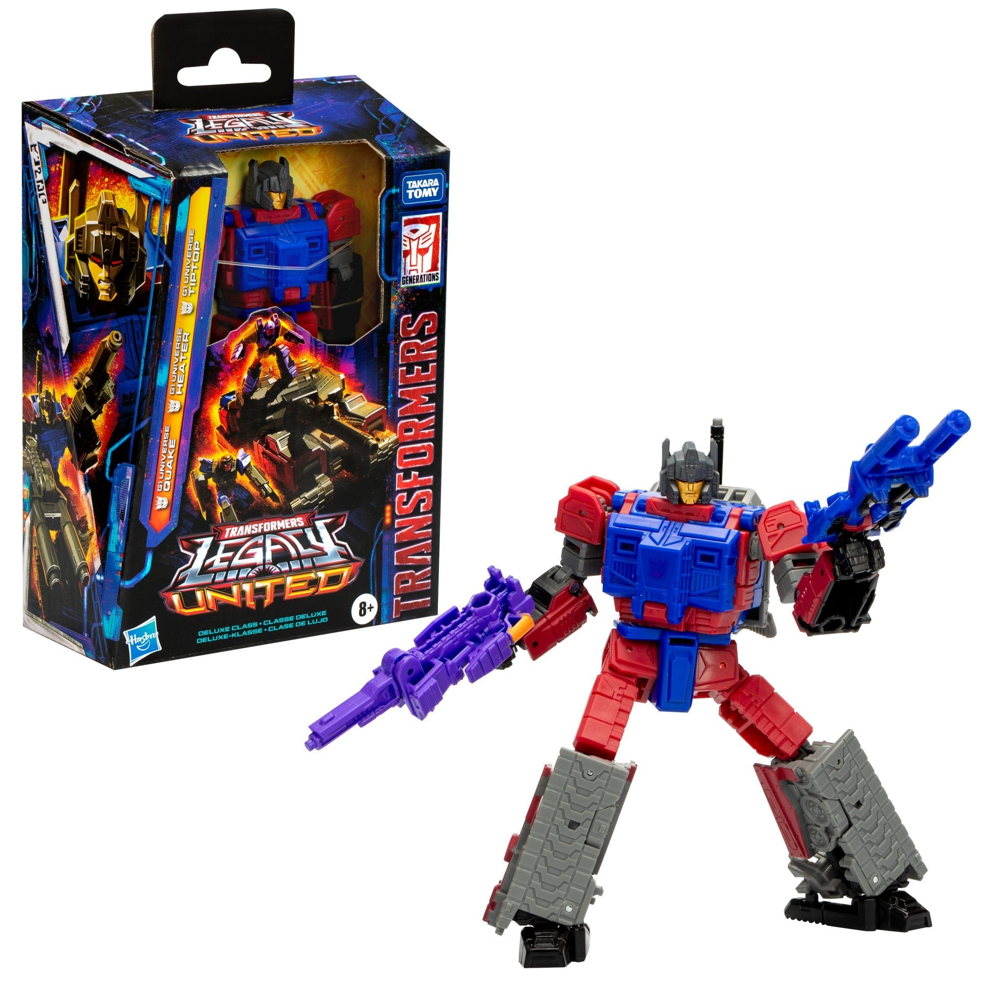 Transformers Legacy United Deluxe Class G1 Universe Quake、mySite、hgirdovlk