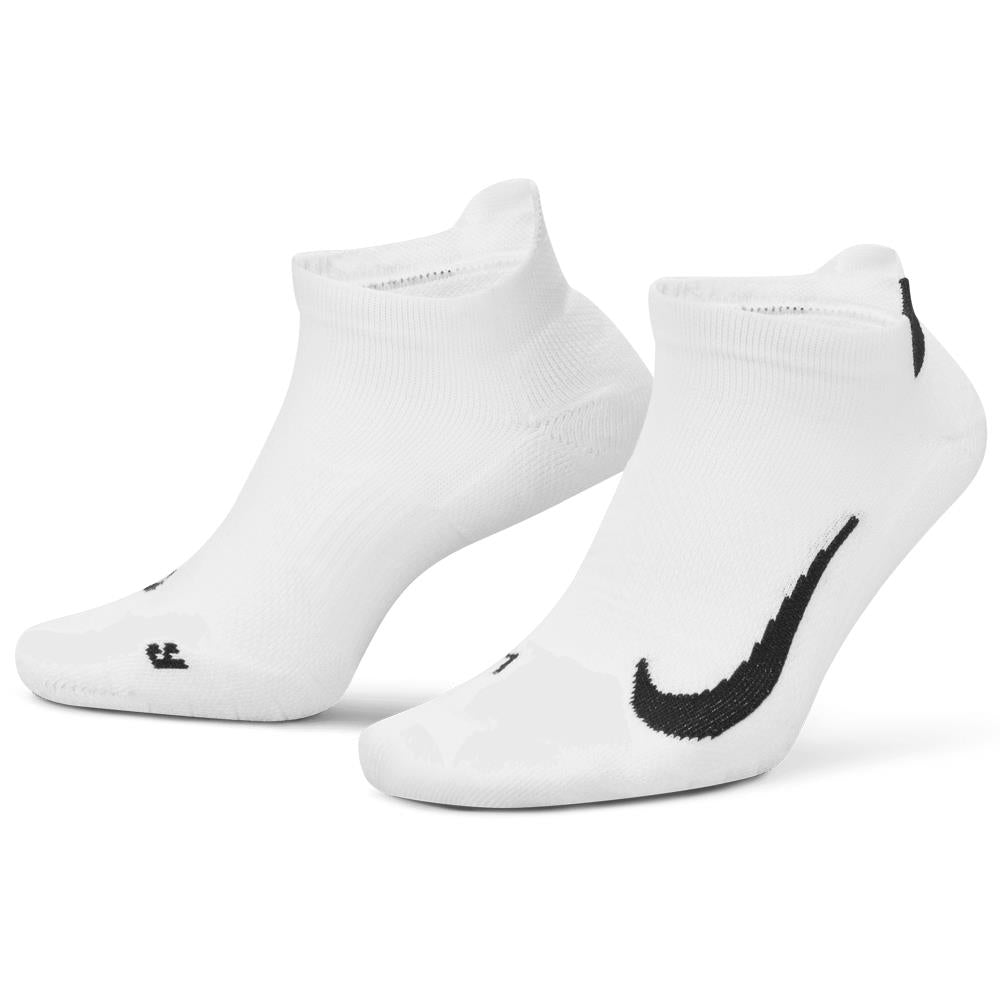 Nike Multiplier Max Low-Cut 2 Pack Socks - White