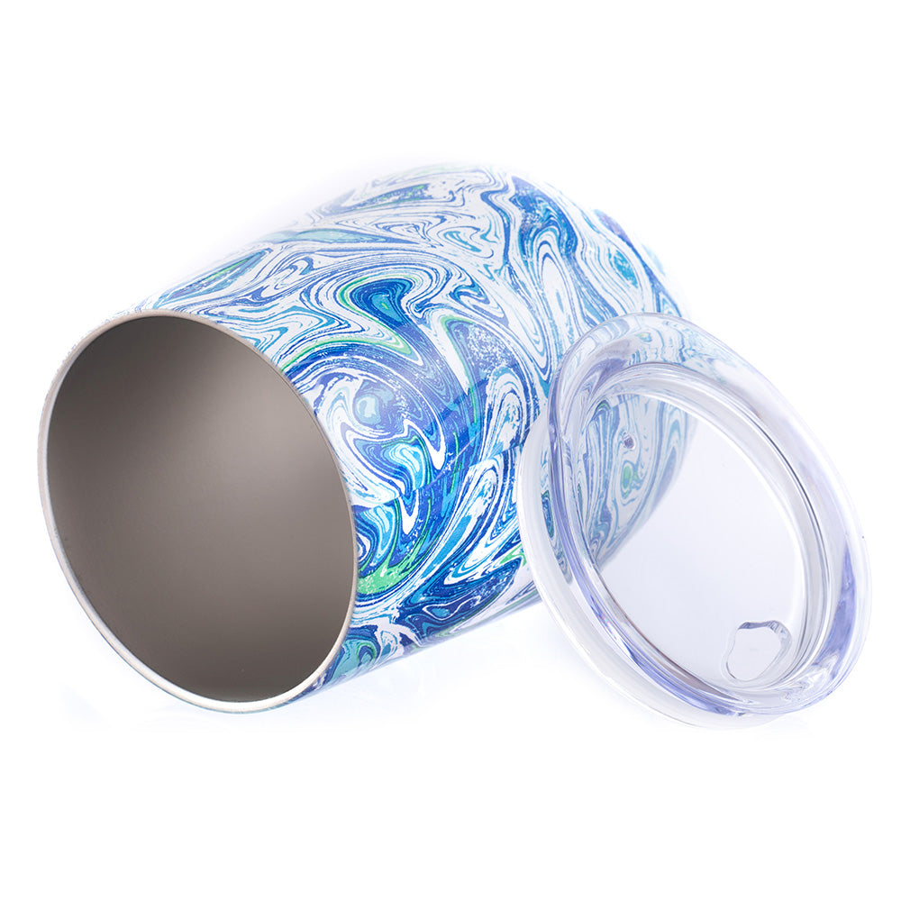 DRINCO 12oz Insulated Wine Tumbler Glass、mySite、camillekostekn