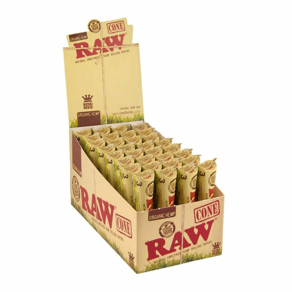 Raw Cones Organic Hemp King Size 32 Pack、mySite、zt4zffjzw