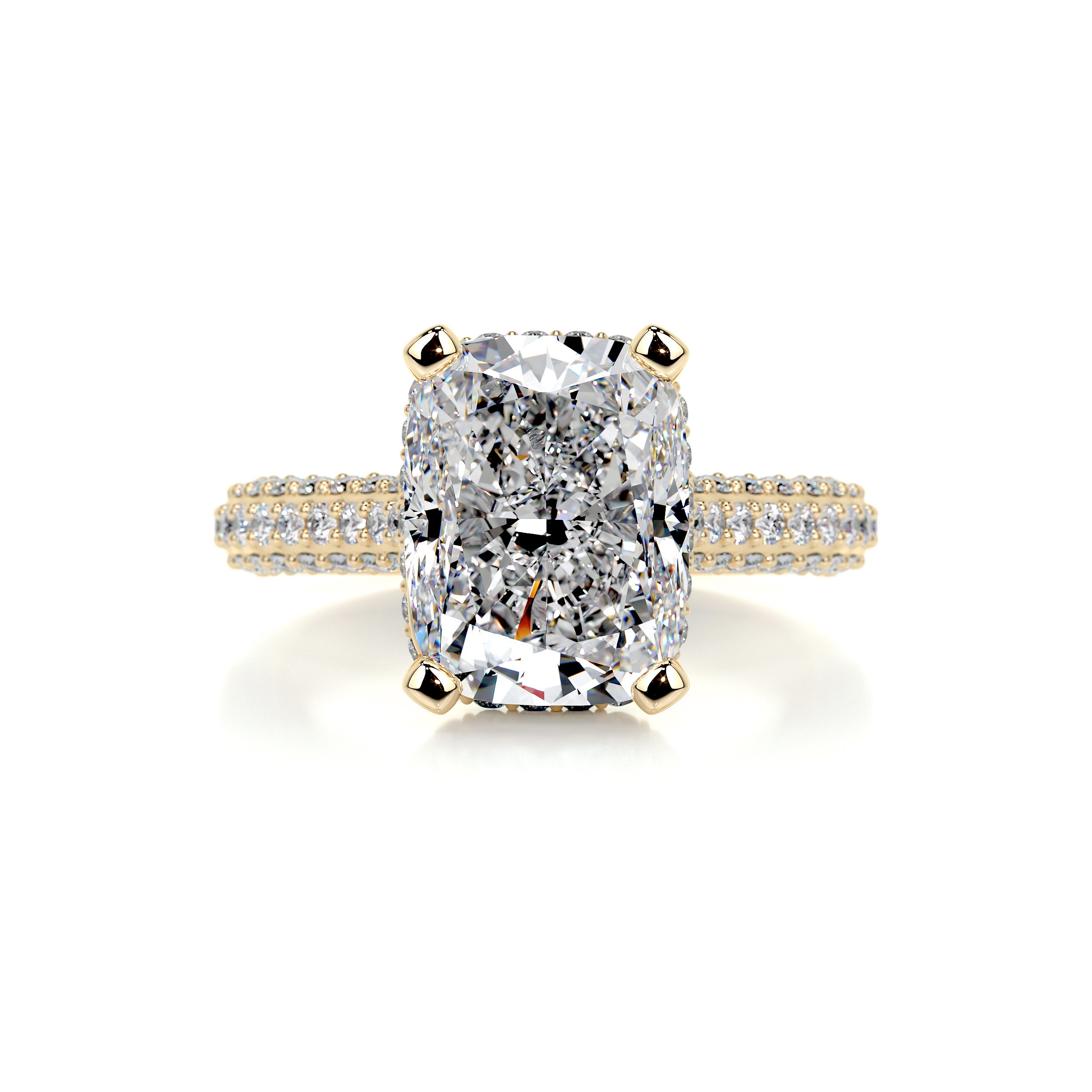 Joana Diamond Engagement Ring -18K Yellow Gold、mySite、hinf8tx79