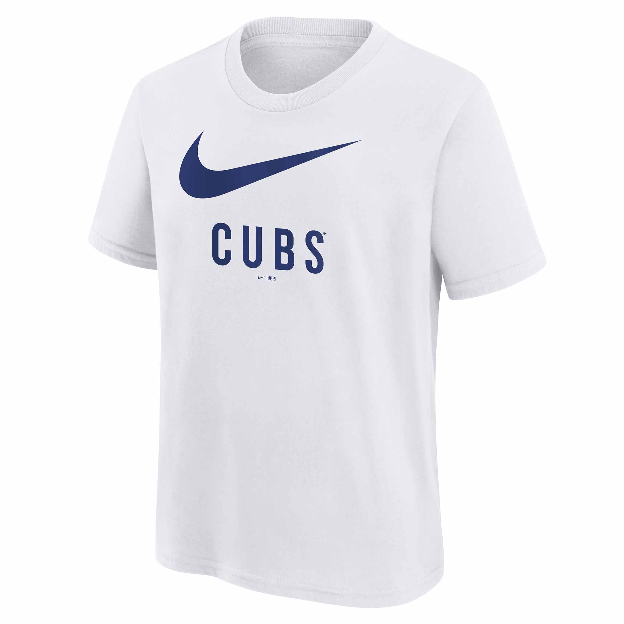 Chicago Cubs Youth Nike Swoosh Cotton T Shirt、mySite、vikingsvslions