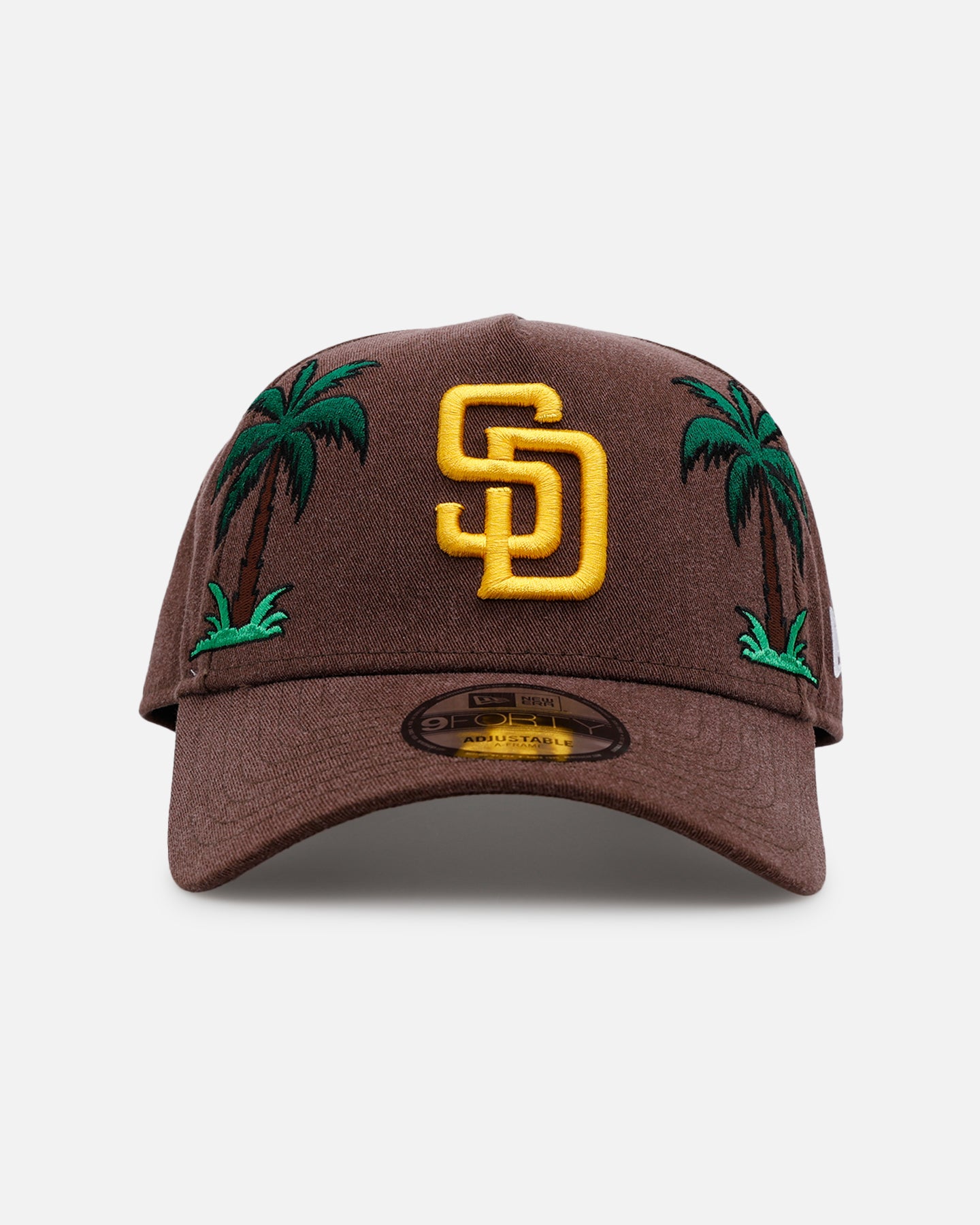 New Era San Diego Padres 'Palm Trees' 9FORTY A-Frame Snapback Official Team Color、mySite、zt4zffjzw