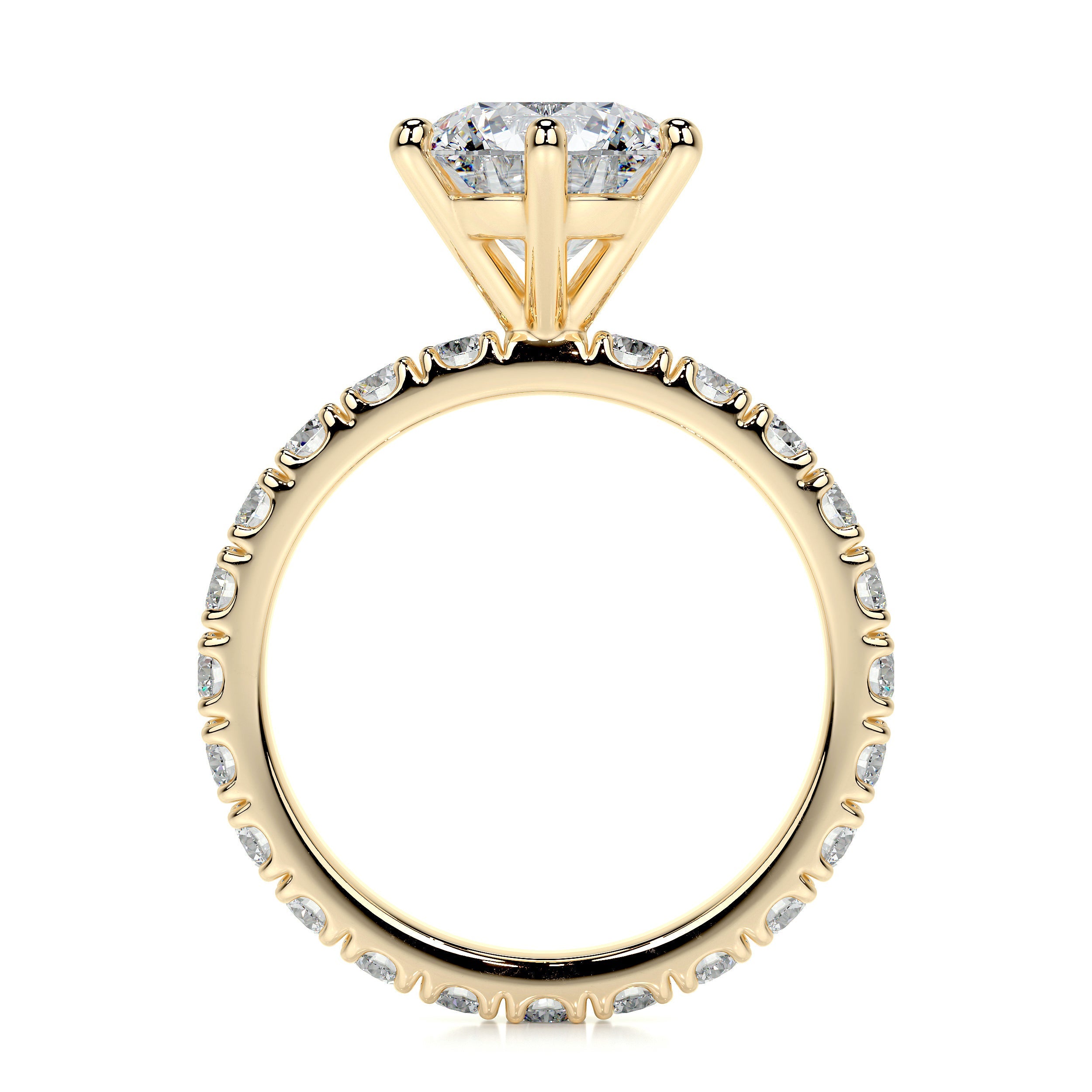 Jane Lab Grown Diamond Ring -18K Yellow Gold、mySite、hinf8tx79