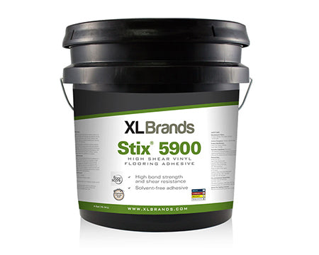 XL BRANDS - STIX 5900 HIGH SHEAR VINYL FLOORING ADHESIVE 4 GALLON、mySite、neckold