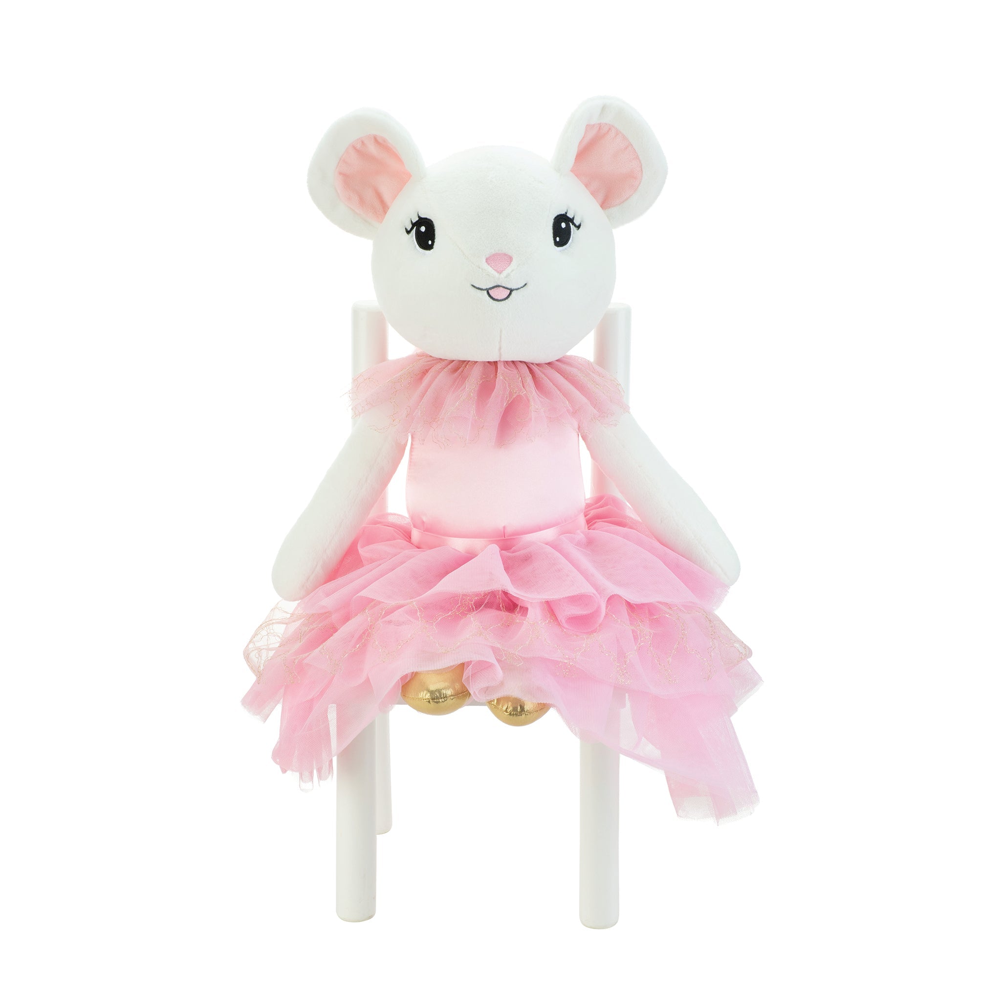 Claris The Mouse - Big Pink Parfait Plush Doll、mySite、g9winljtr