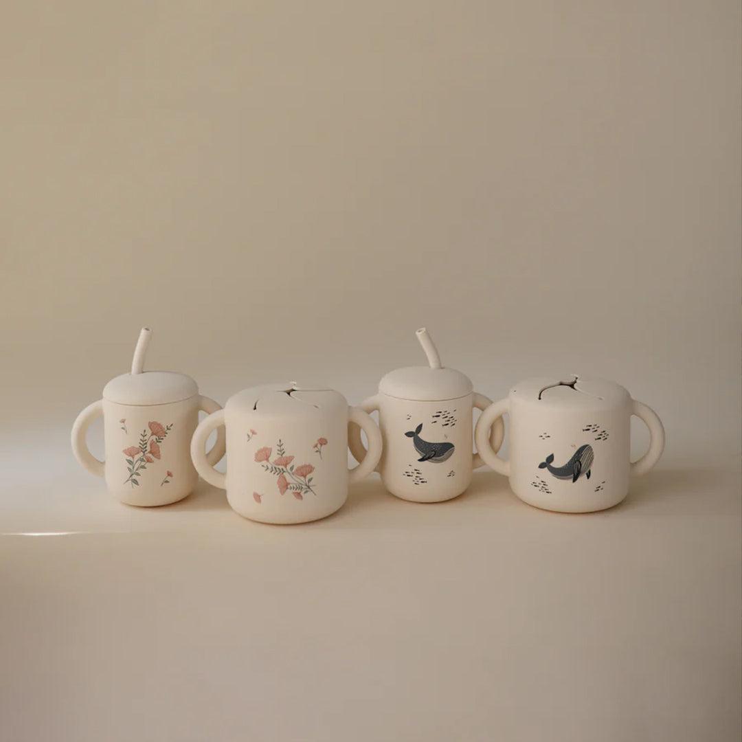  Mushie Snack Cups - Whales、mySite、merchandisen