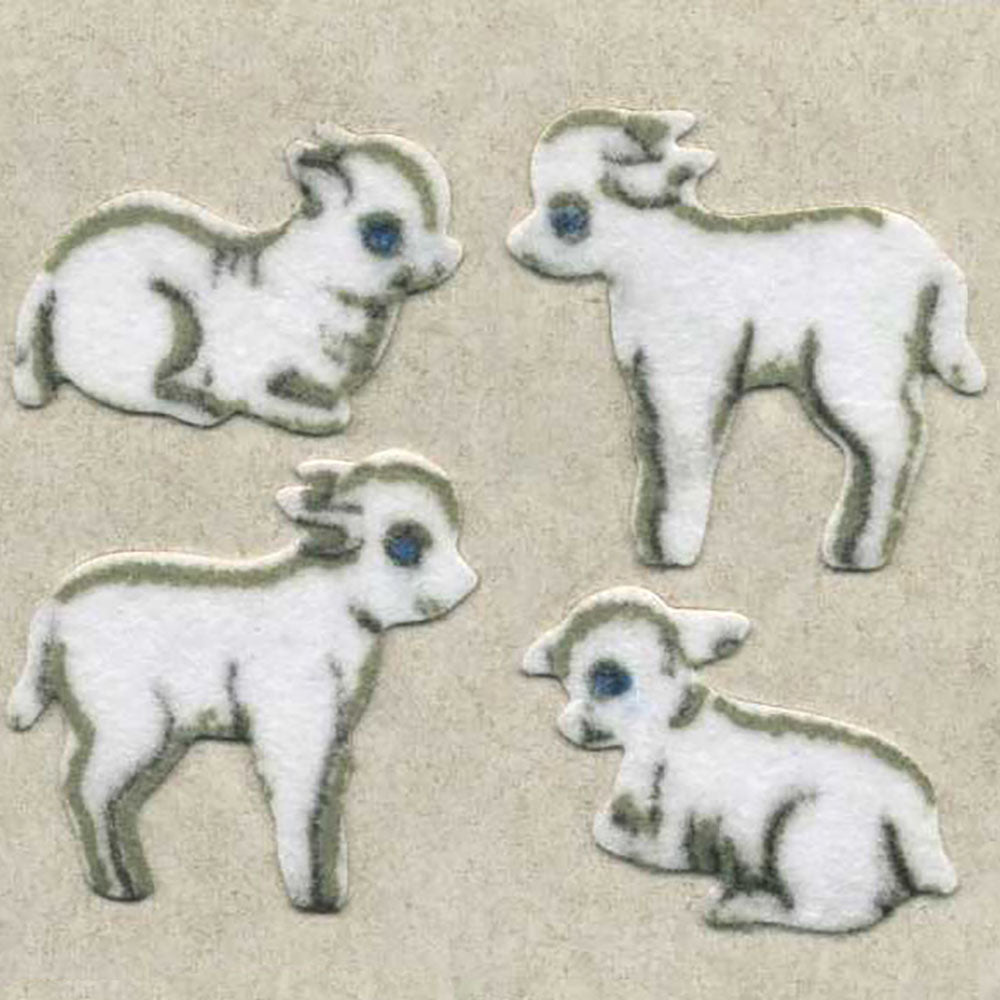  Lamb Fuzzy Stickers、mySite、ghnorth