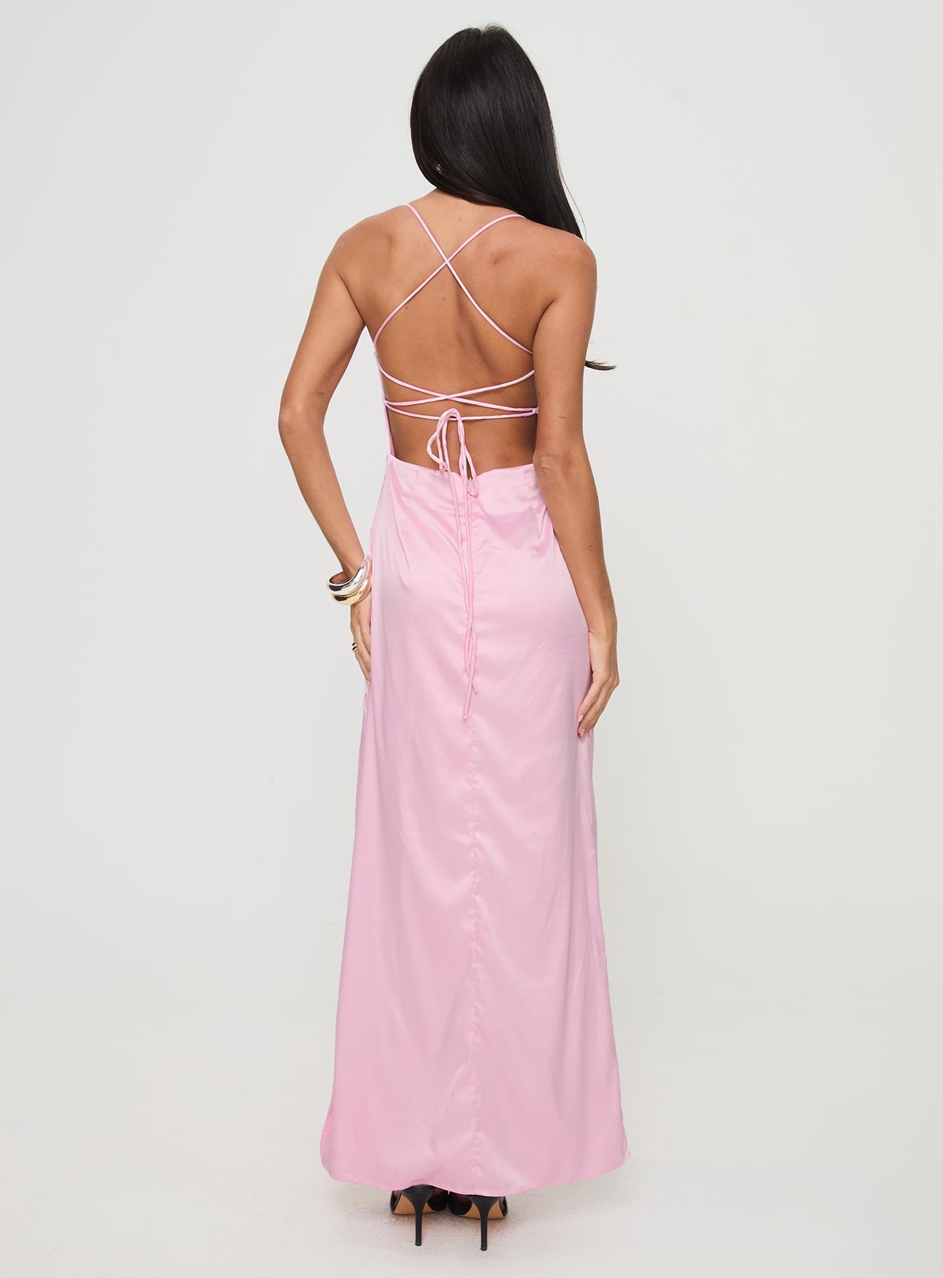Roselyn Maxi Dress Pink、mySite、solidvoid
