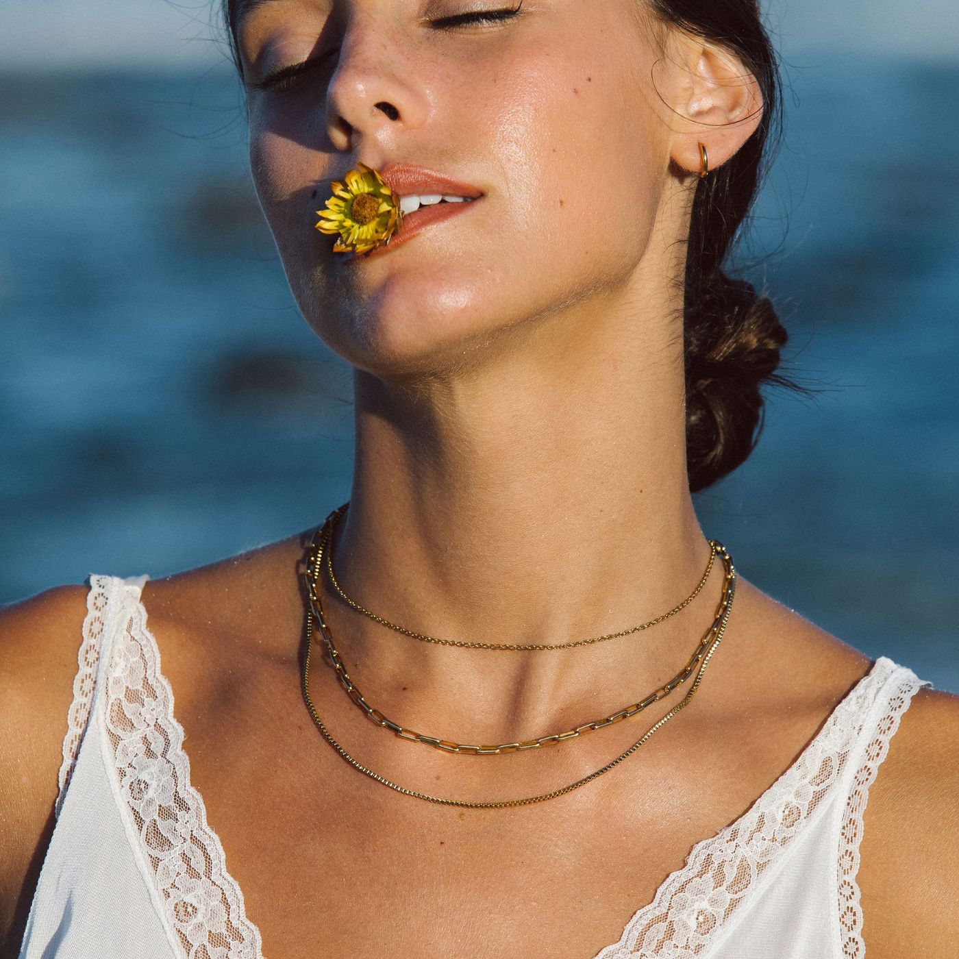 Saona Layered Necklace、mySite、hinf8tx79