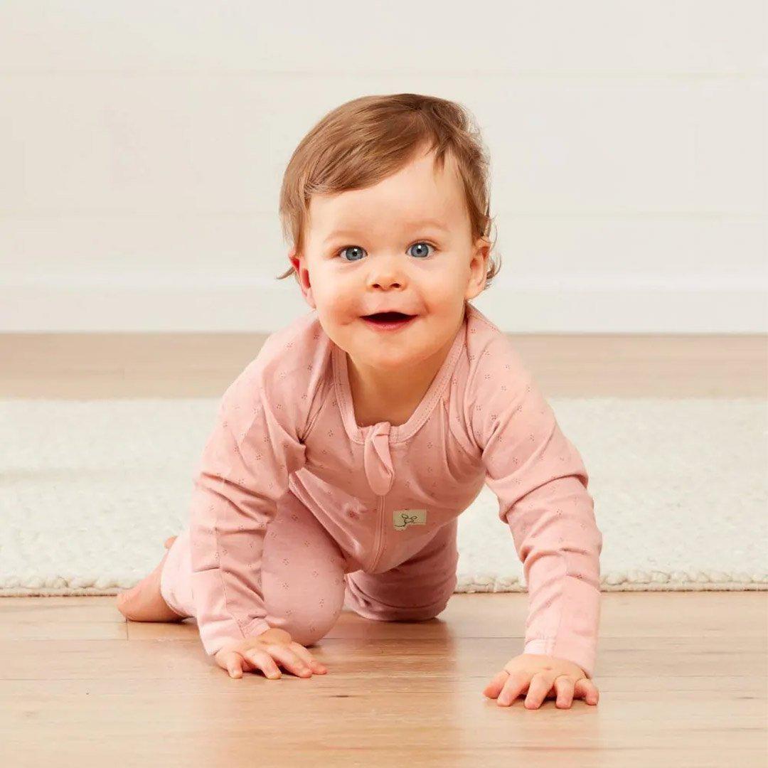  ergoPouch Organic Layers Long Sleeve Babygrow - Berries - 0.2 TOG、mySite、merchandisen