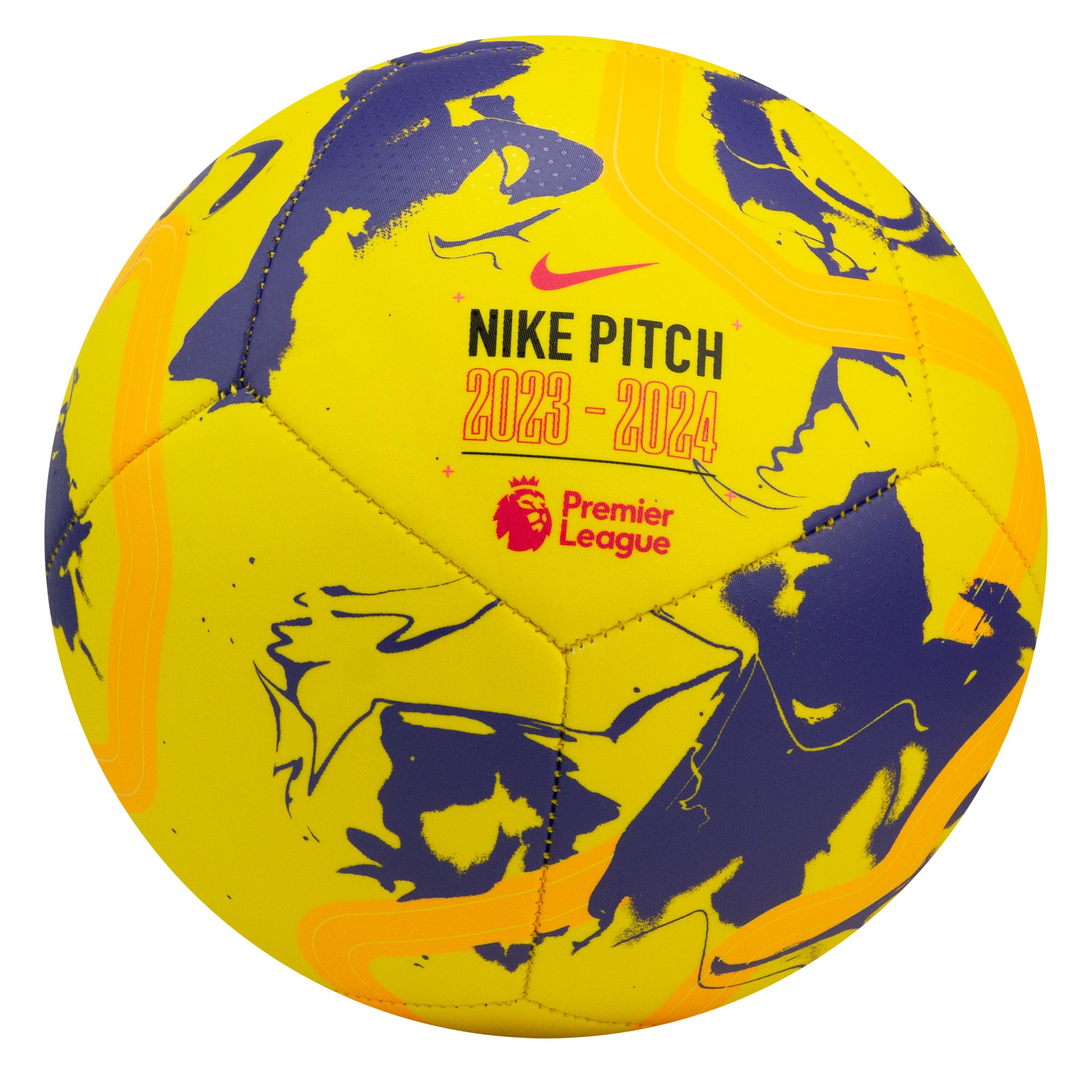 Nike Premier League 2023/24 Pitch Ball Yellow/Purple、mySite、noshort