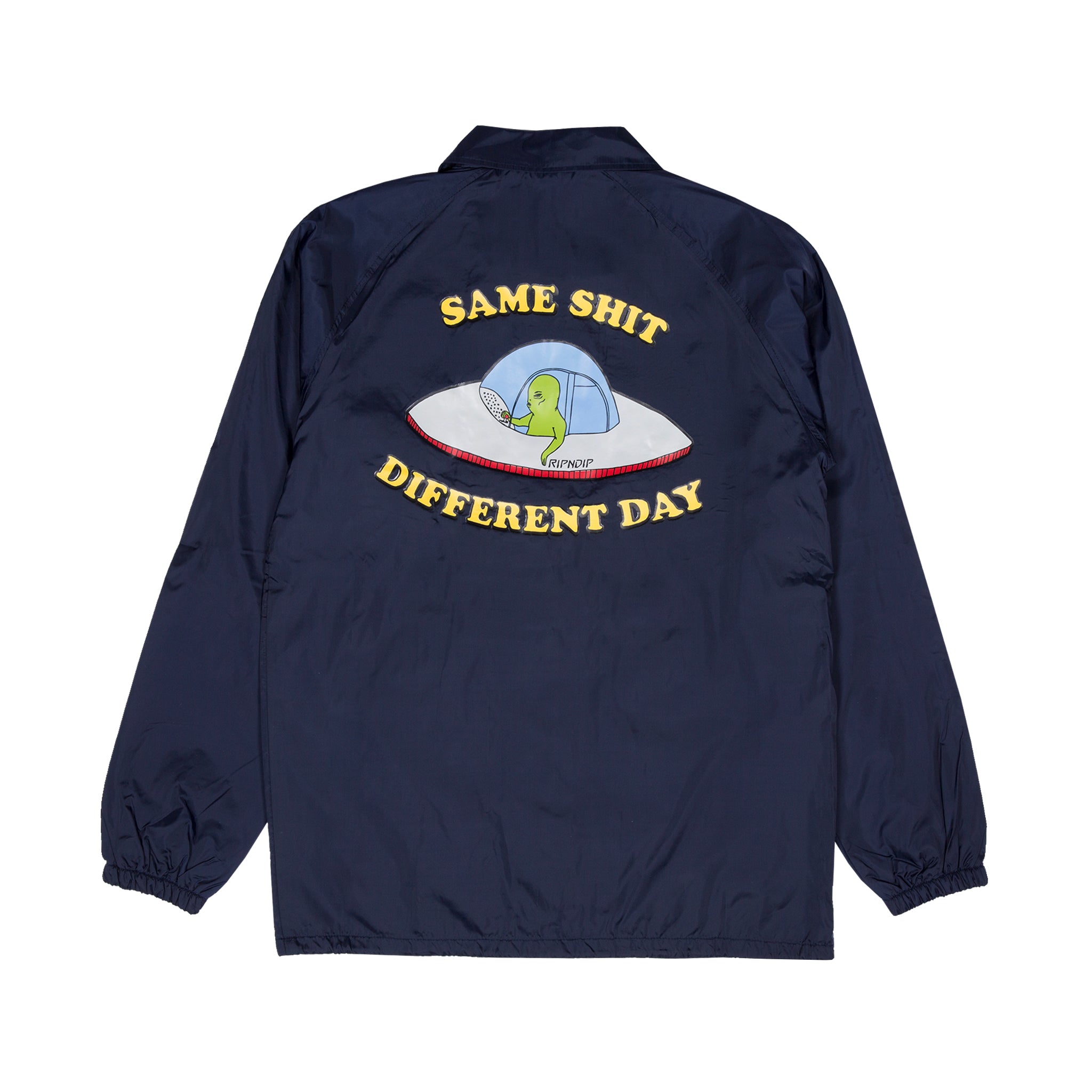  Same Shit Coach Jacket (Navy)、mySite、merchandisen