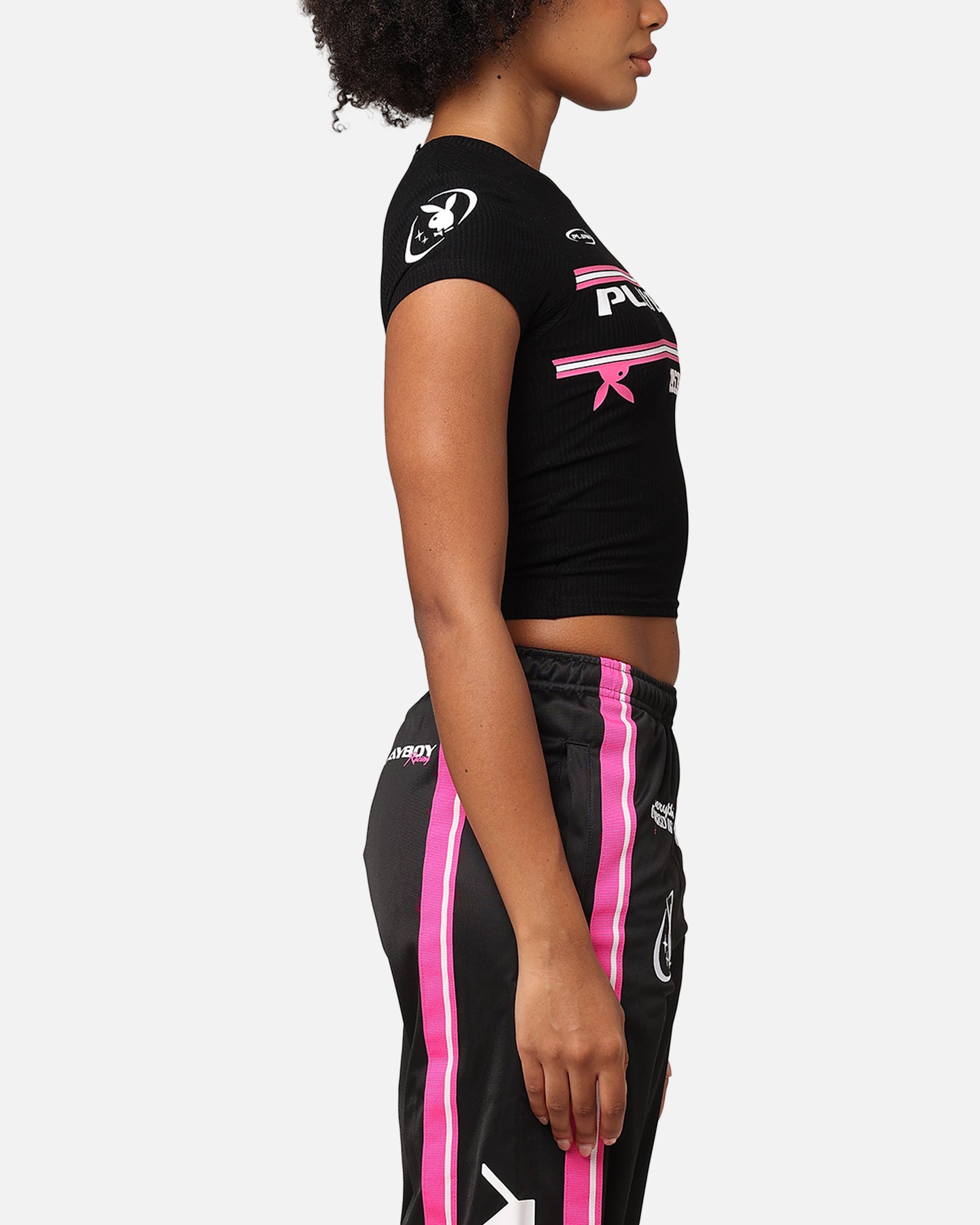 Playboy Women's Racing 1953 Baby T-Shirt Black、mySite、zt4zffjzw