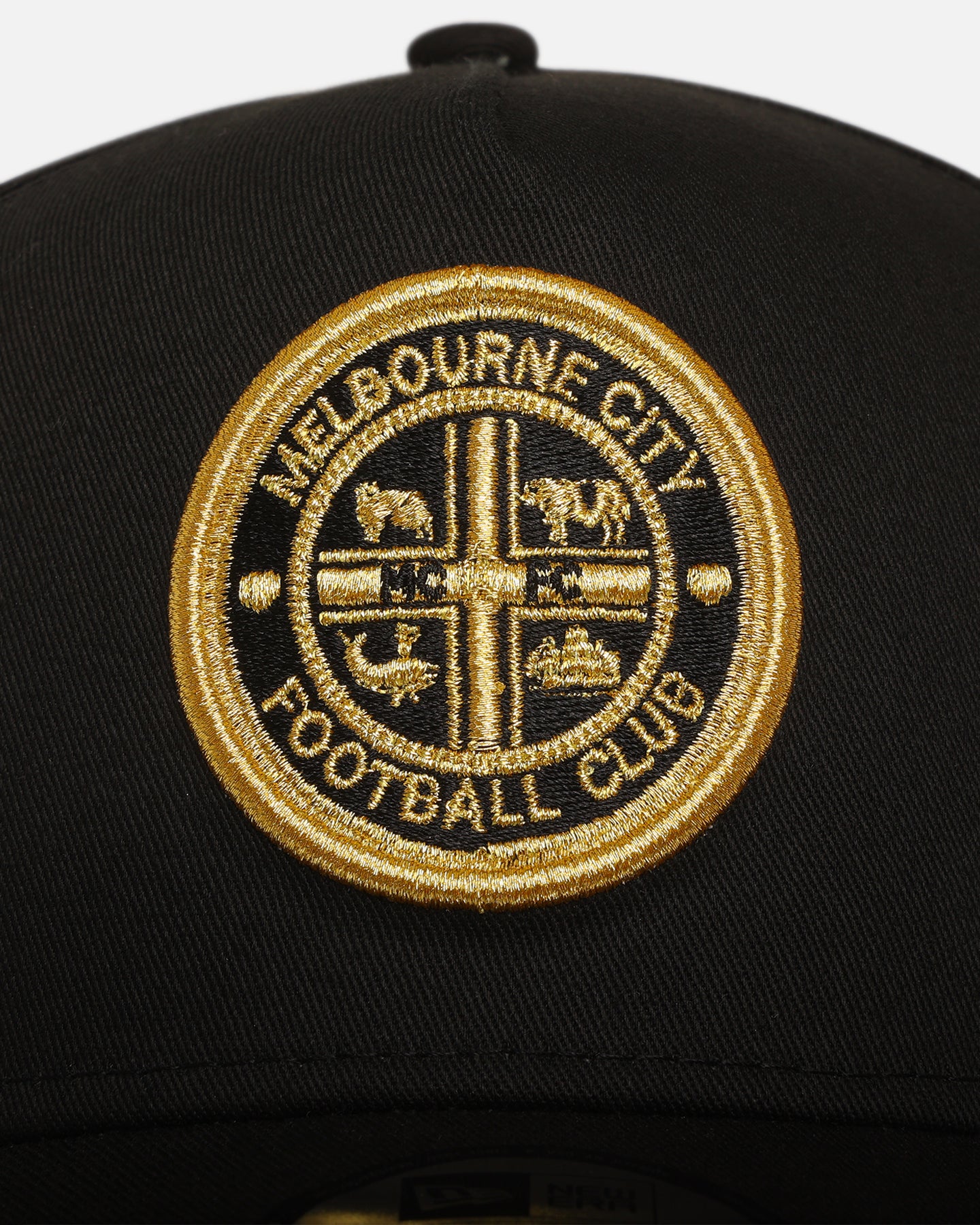 New Era Melbourne City FC 'A-League Exculsive' 9FORTY A-Frame Snapback Black/Gold、mySite、zt4zffjzw