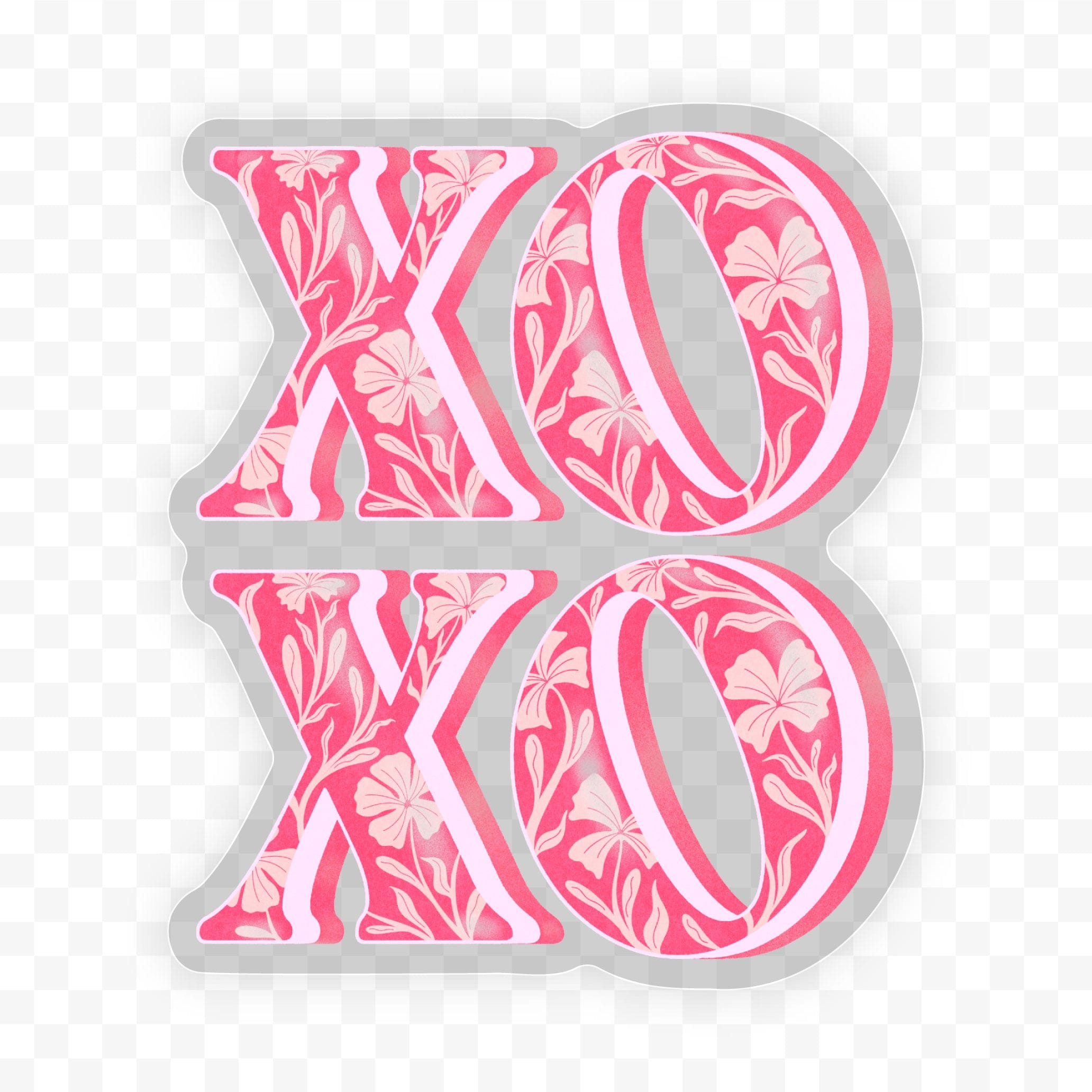  XOXO - Clear Sticker、mySite、elrpsem3k