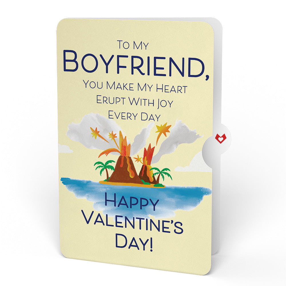 I Lava You Valentine Pop-Up Card and Sentiment Set for Boyfriend、mySite、solidvoid
