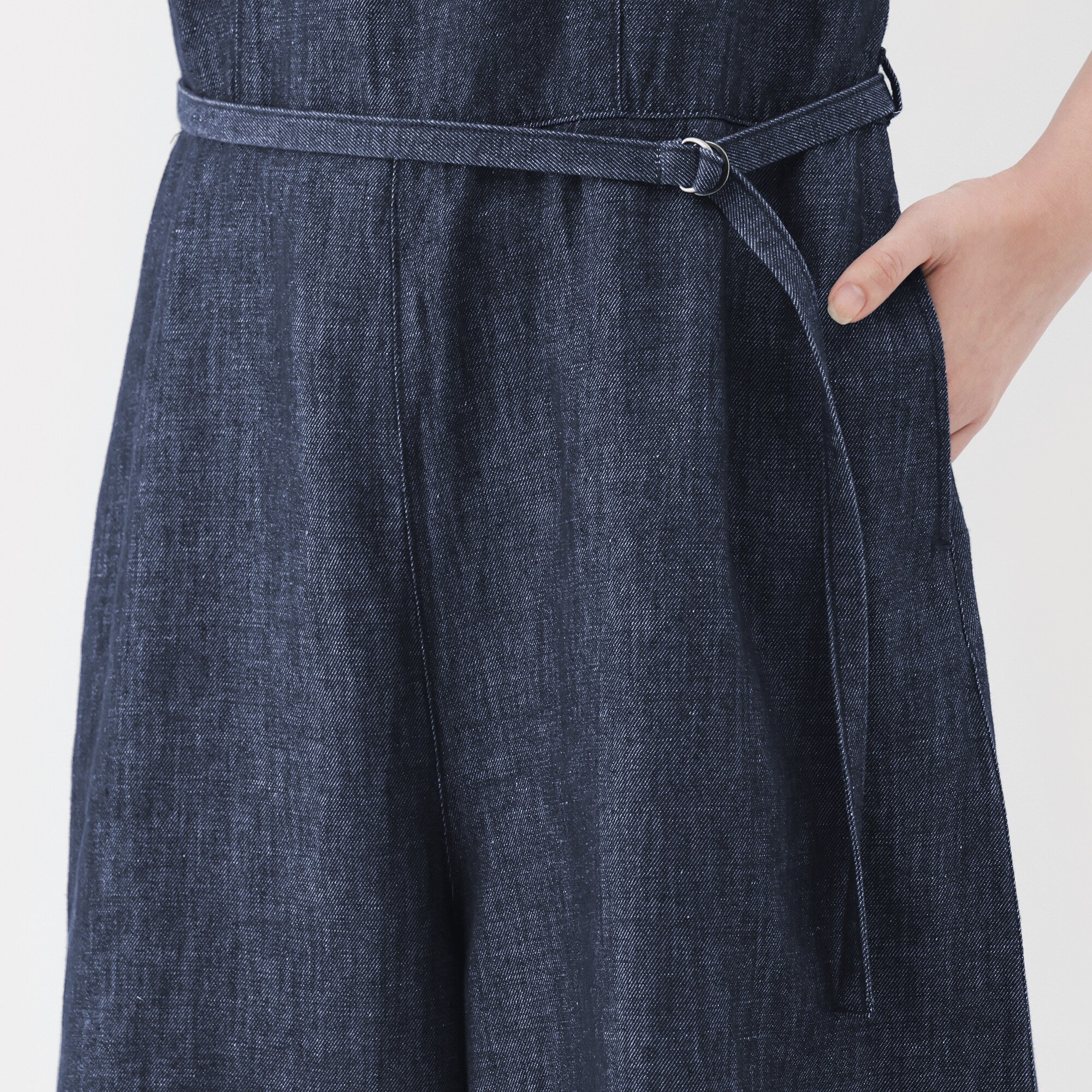  Women's Hemp Blend Denim Jumpsuit、mySite、sugarbowlscore