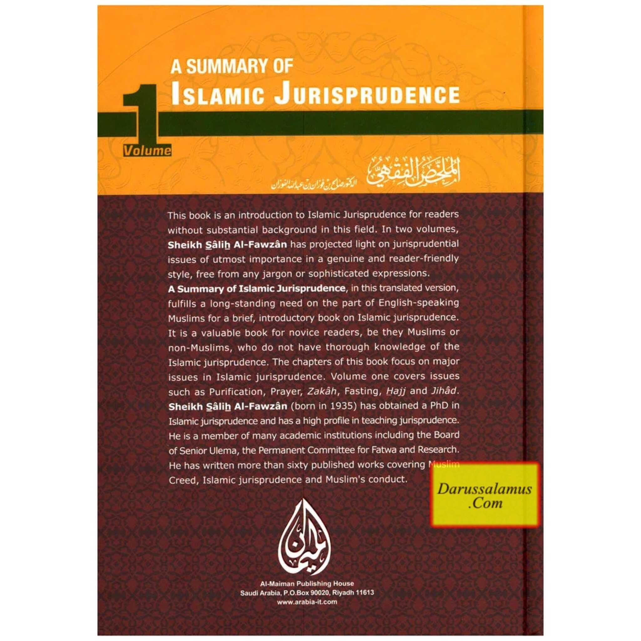 A Summary Of Islamic Jurisprudence (2 Vol Set) By Dr. Salih Al-Fawzan、mySite、topwebapps