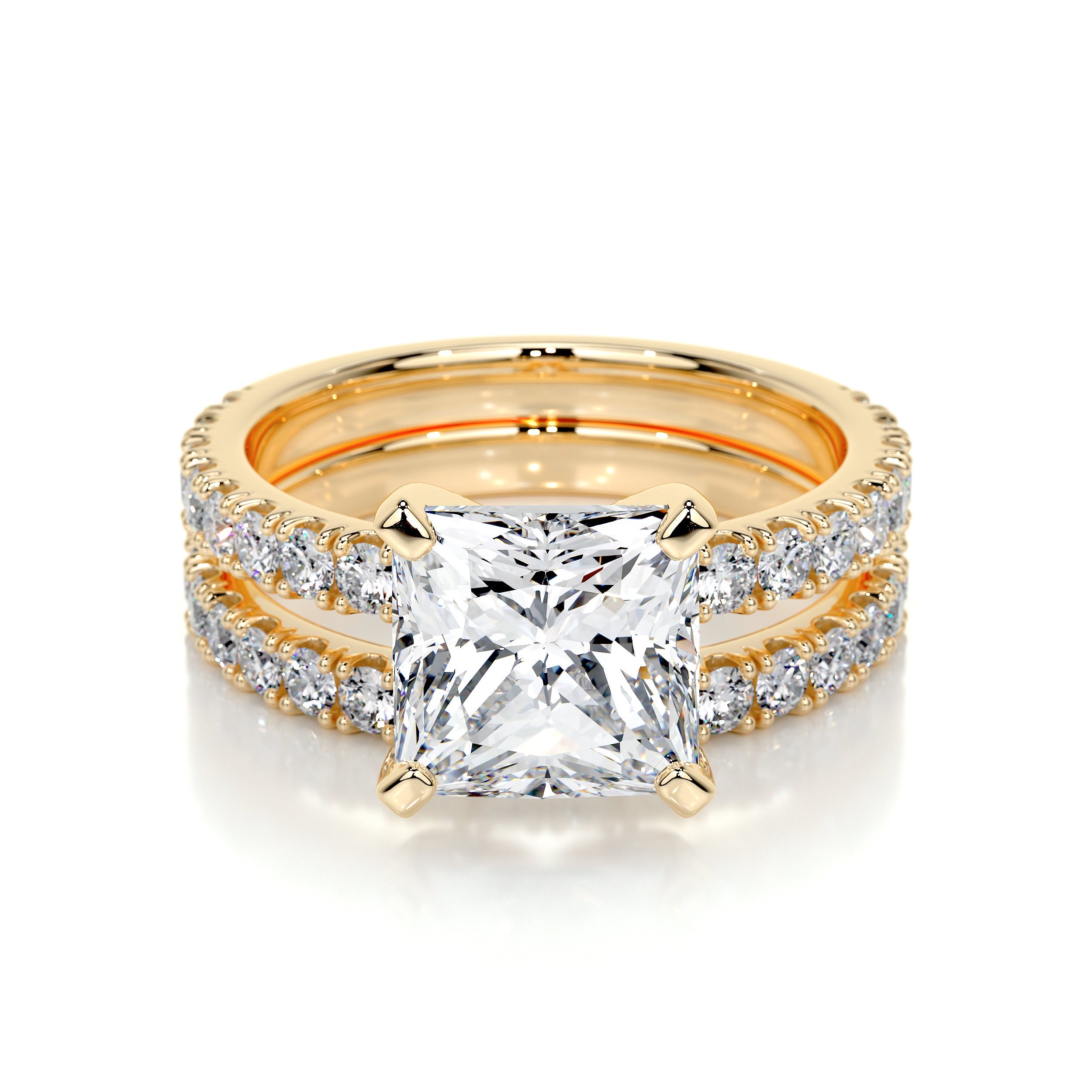 Blair Lab Grown Diamond Bridal Set -18K Yellow Gold、mySite、hinf8tx79