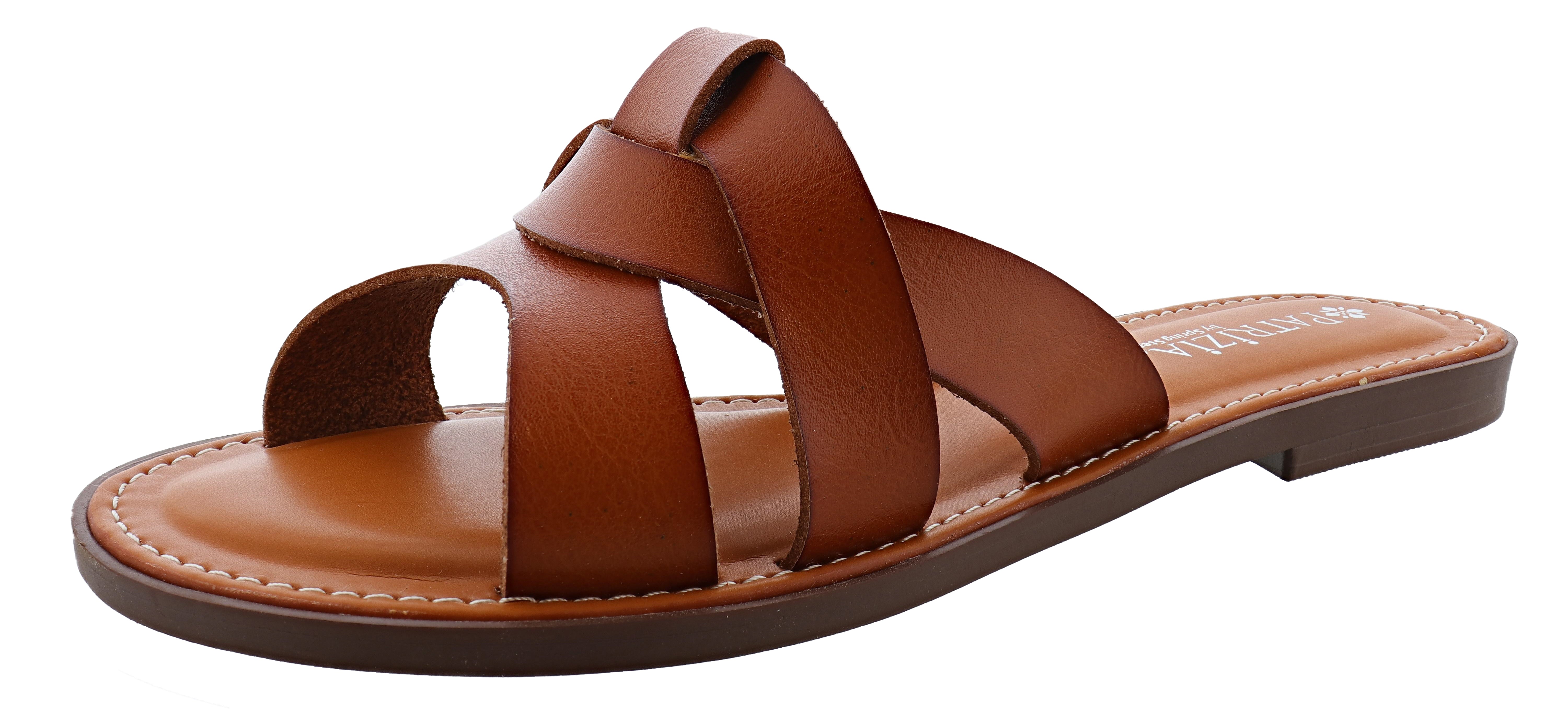 Patrizia Desert Flat Slide Sandals Women、mySite、dreamappss