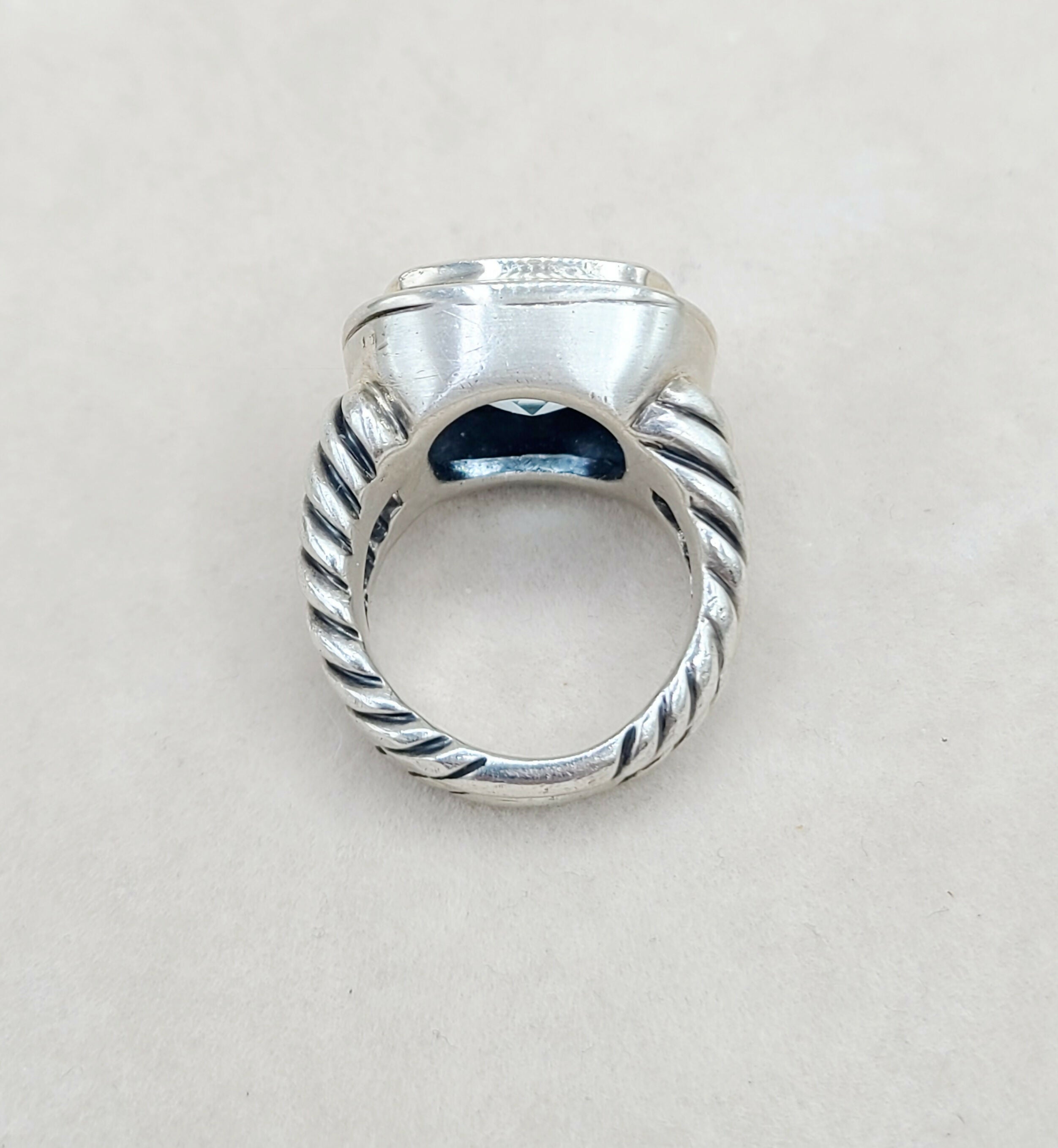 David Yurman Albion 14mm Sky Blue Topaz Ring、mySite、hinf8tx79