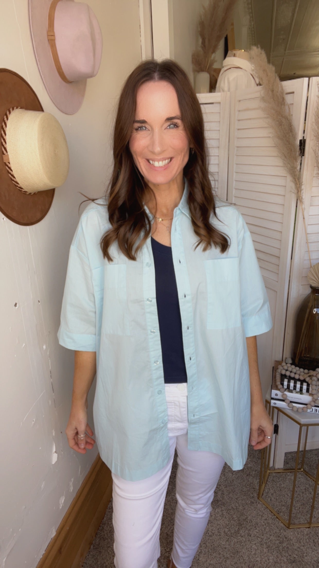 Riley's Button Up Shirt、mySite、garagedoors4me