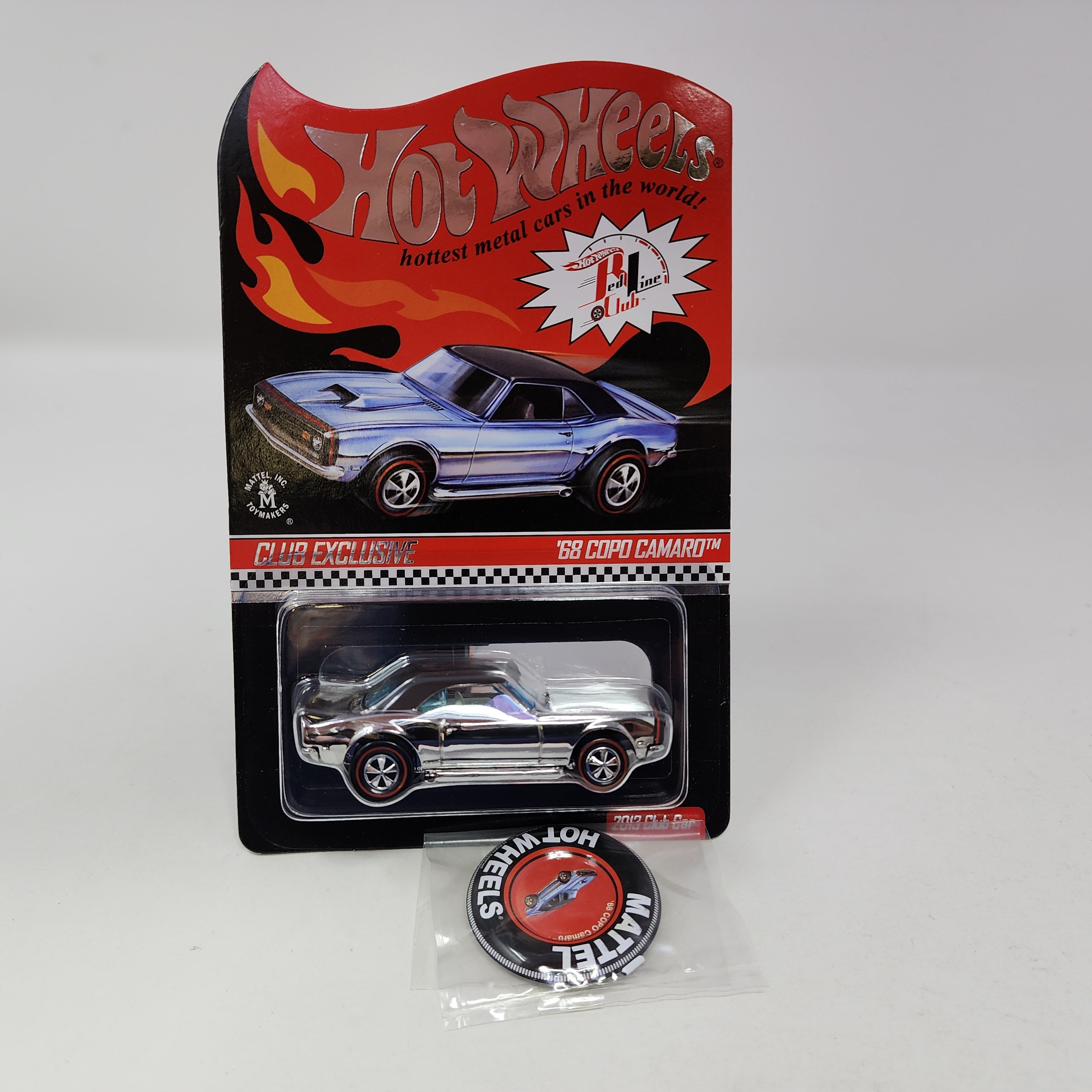 '68 Copo Camaro Chrome * Hot Wheels Red Line Club RLC Exclusive、mySite、hgirdovlk