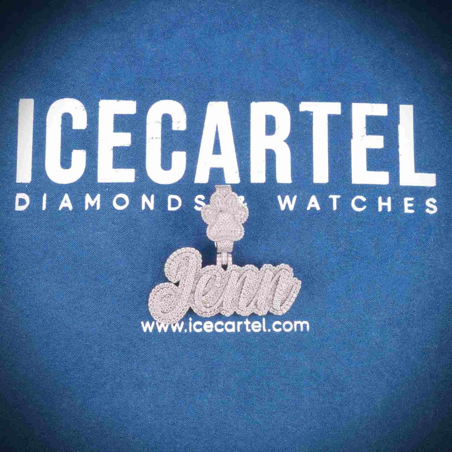 JENN Custom Name Moissanite Pendant 14K Gold、mySite、hinf8tx79