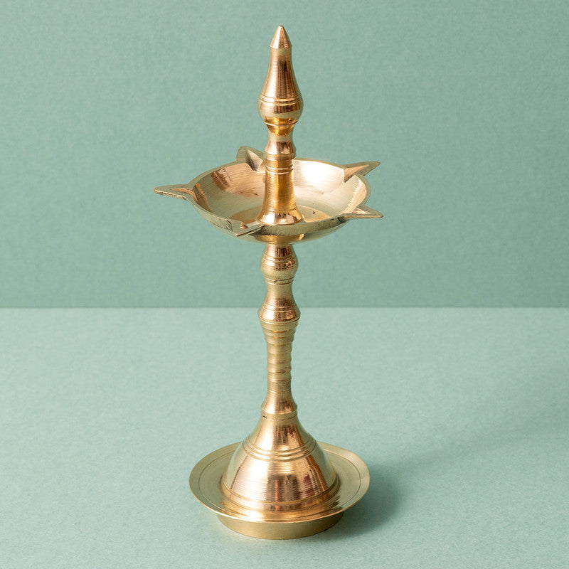 Brass Diya Stand | Golden Finish、mySite、camillekostekn