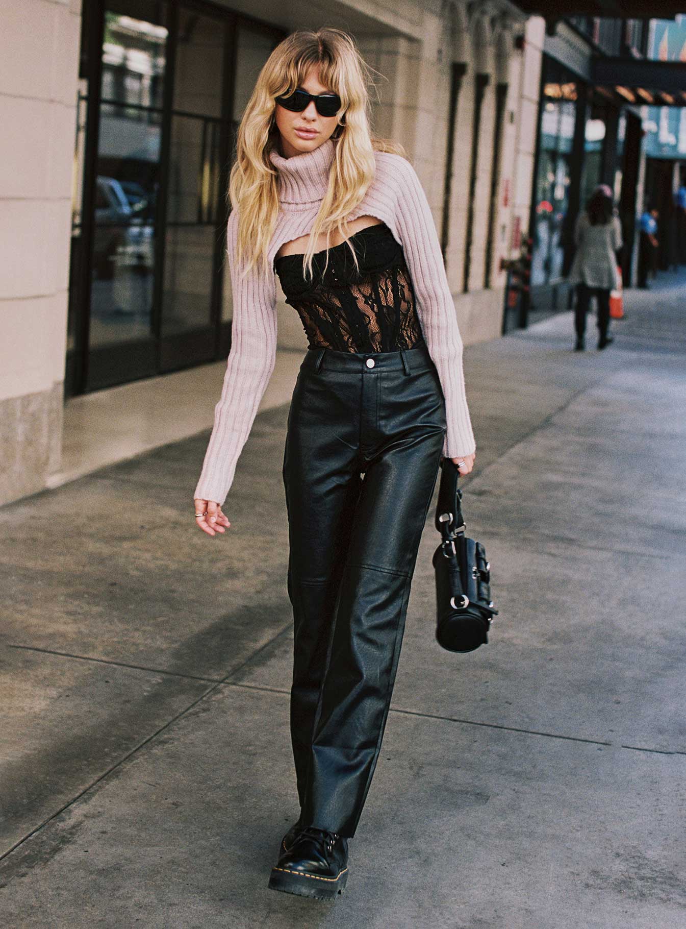 Macey Pants Black Petite、mySite、solidvoid