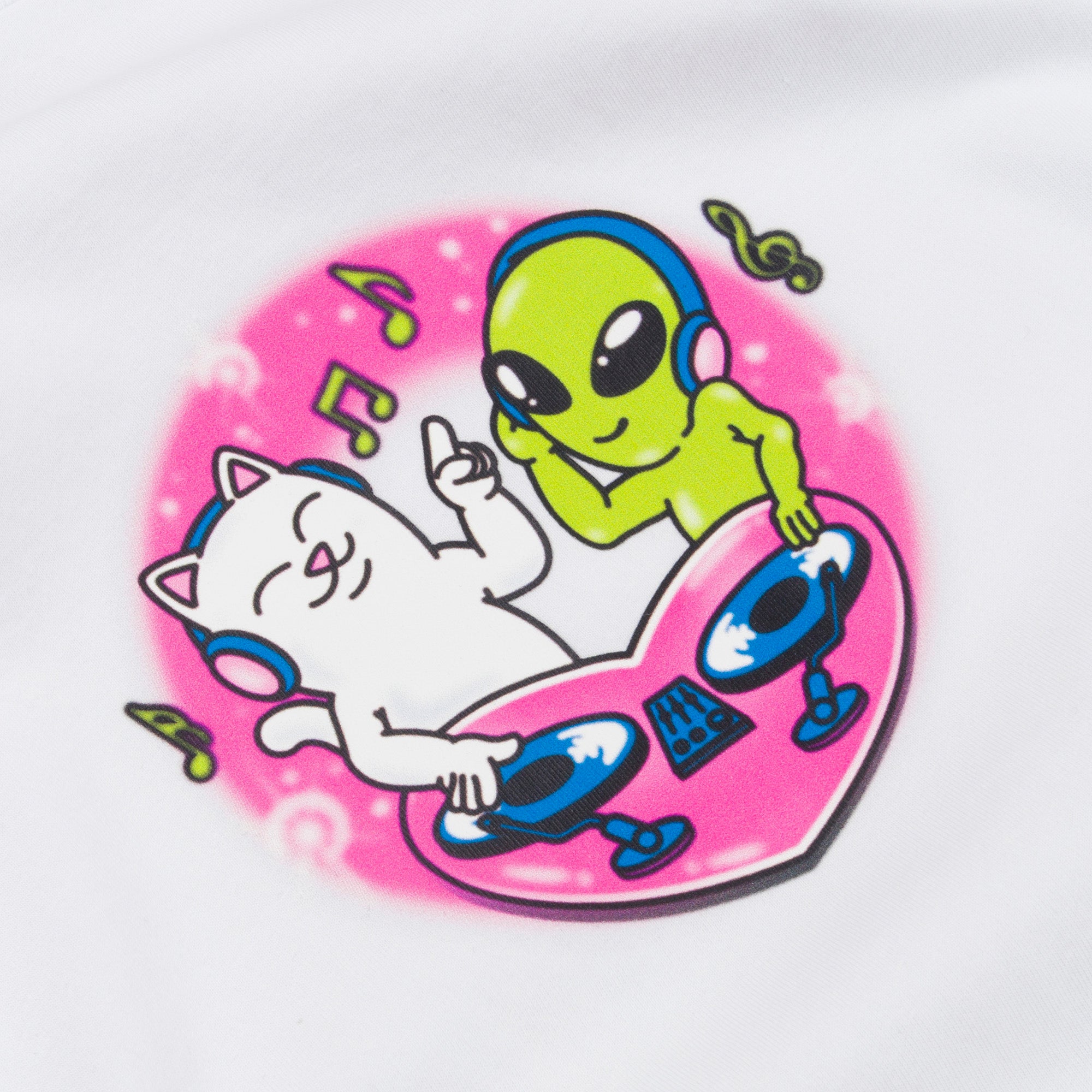  Love Is Ripndip Cropped Long Sleeve (White)、mySite、merchandisen