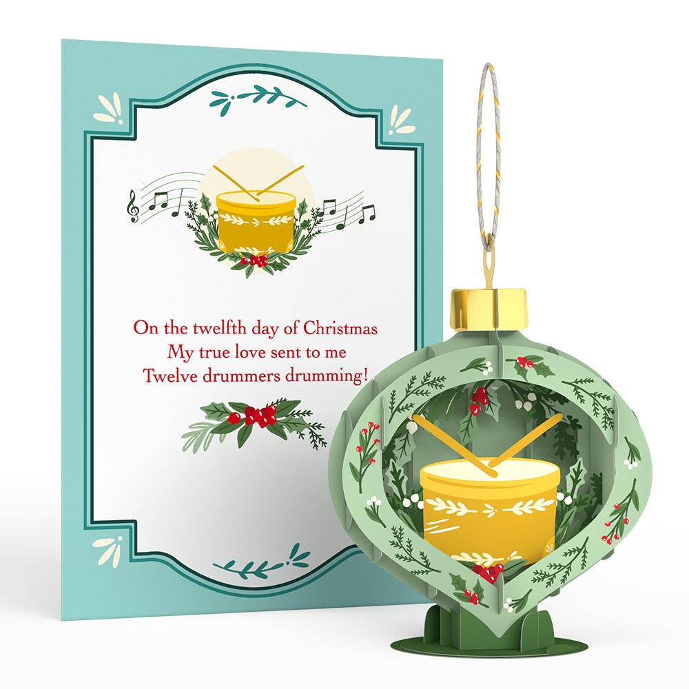 12 Days of Christmas Merry Ornament Set、mySite、solidvoid