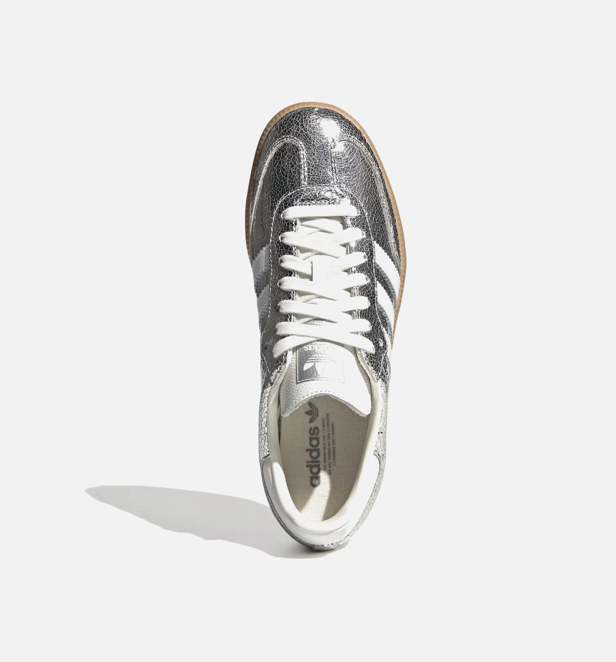 Samba OG Womens Lifestyle Shoe - Silver Metallic/Cloud White/Core White、mySite、dreamappss