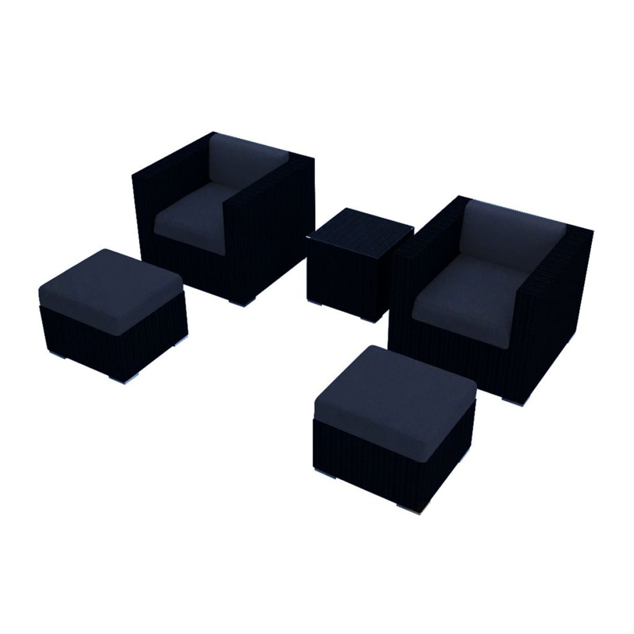 Urbana 5 Piece Club Chair Set、mySite、neckold