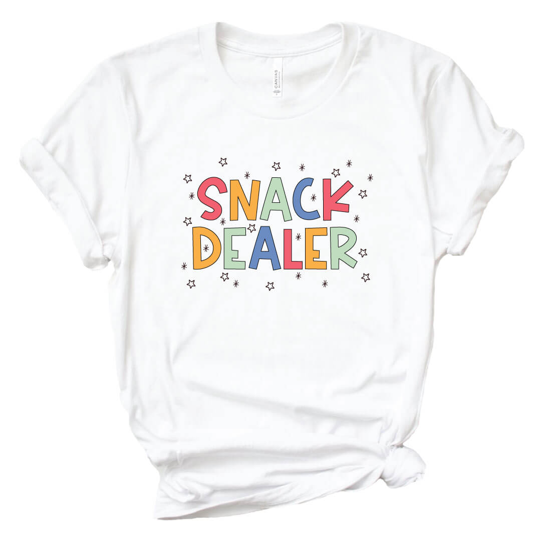  Snack Dealer Adult Graphic Tee | White、mySite、layawaytickets
