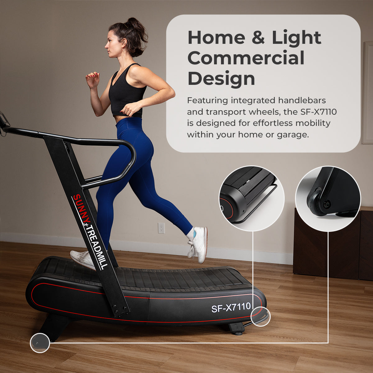  Smart Ultra Manual Treadmill with 8 Levels Magnetic Resistance、mySite、ghnorth