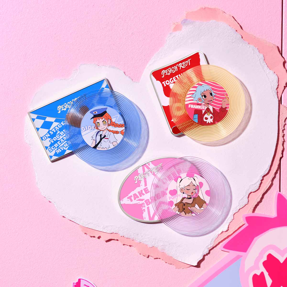  【NEW】POP MART Peach Riot Rush Hour Series-Fridge Magnet Blind Box、mySite、greenlandpopulation