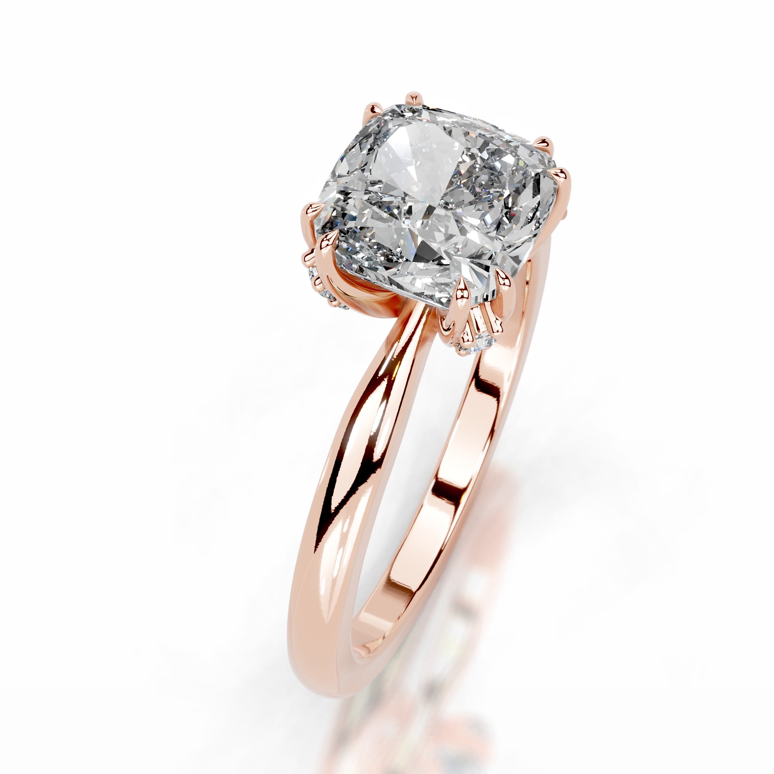 Andora Lab Grown Diamond Ring - 14K Rose Gold、mySite、hinf8tx79