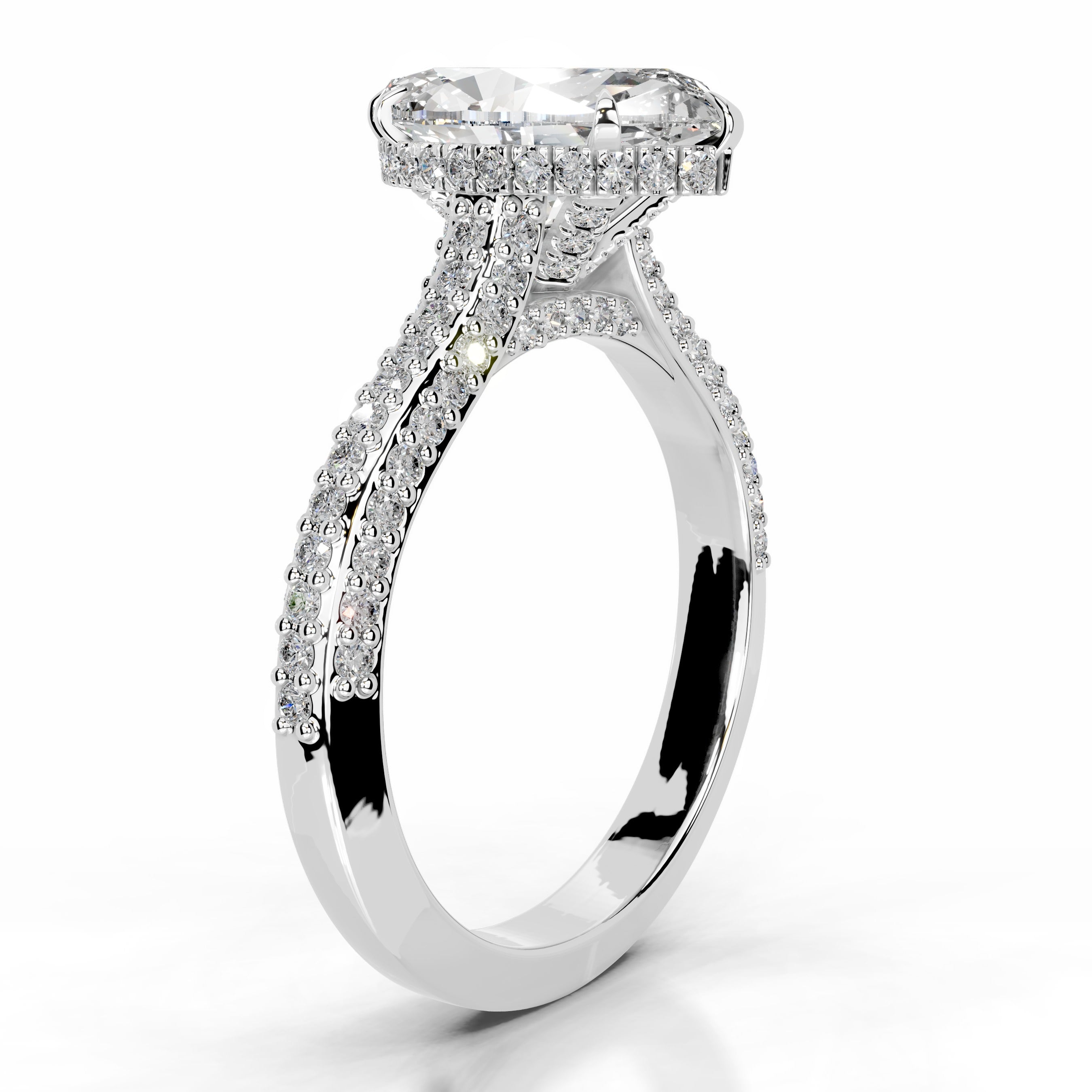 Joana Diamond Engagement Ring - 14K White Gold、mySite、hinf8tx79