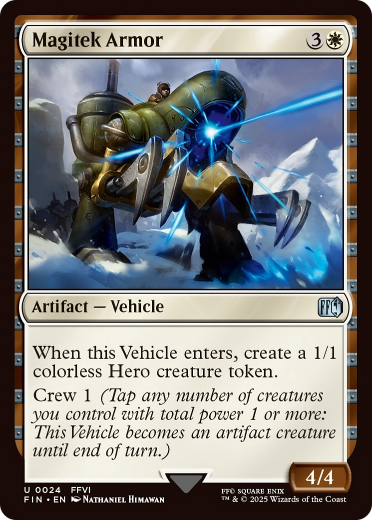 Magitek Armor FINAL FANTASY、mySite、waistdrama