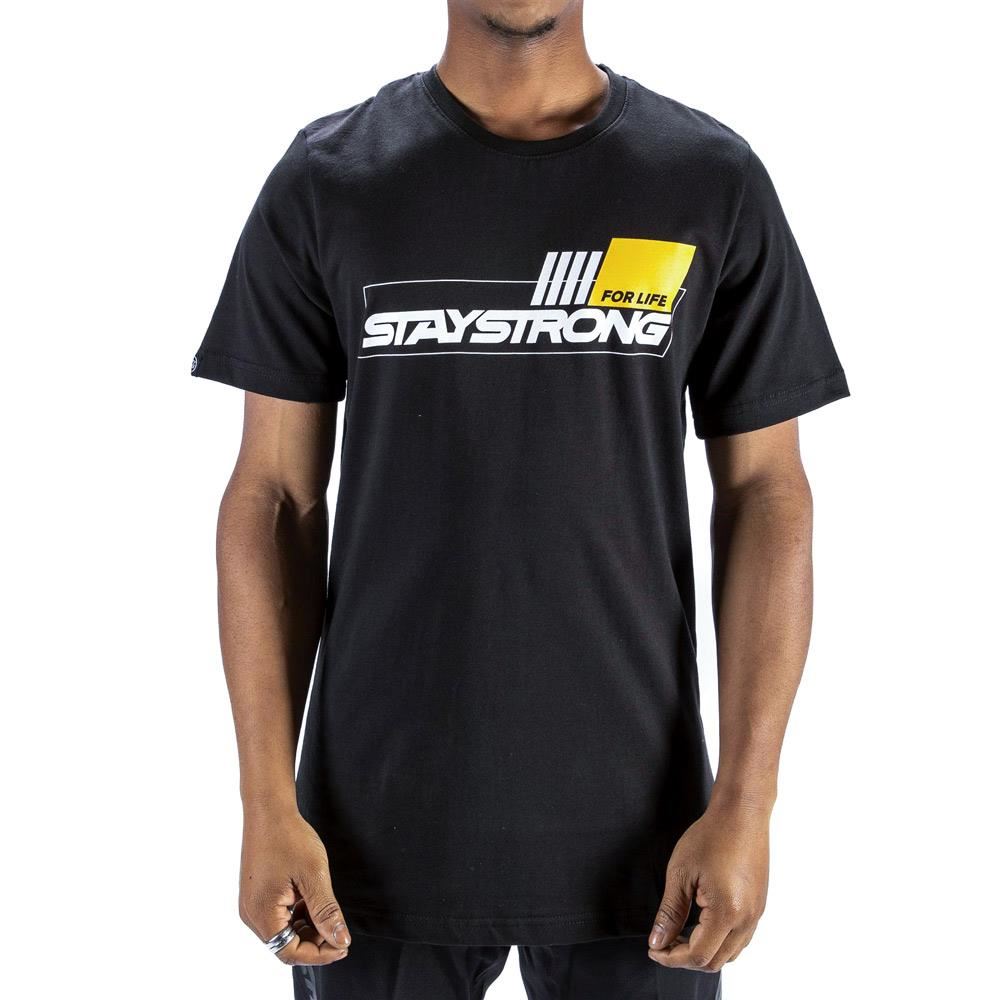  Stay Strong For Life T-Shirt - Black、mySite、merchandisen
