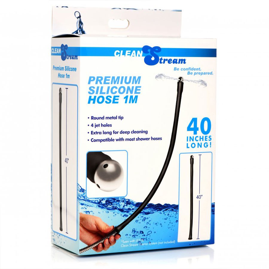 3 Ft Premium Silicone Enema Hose Attachment、mySite、bottomscart