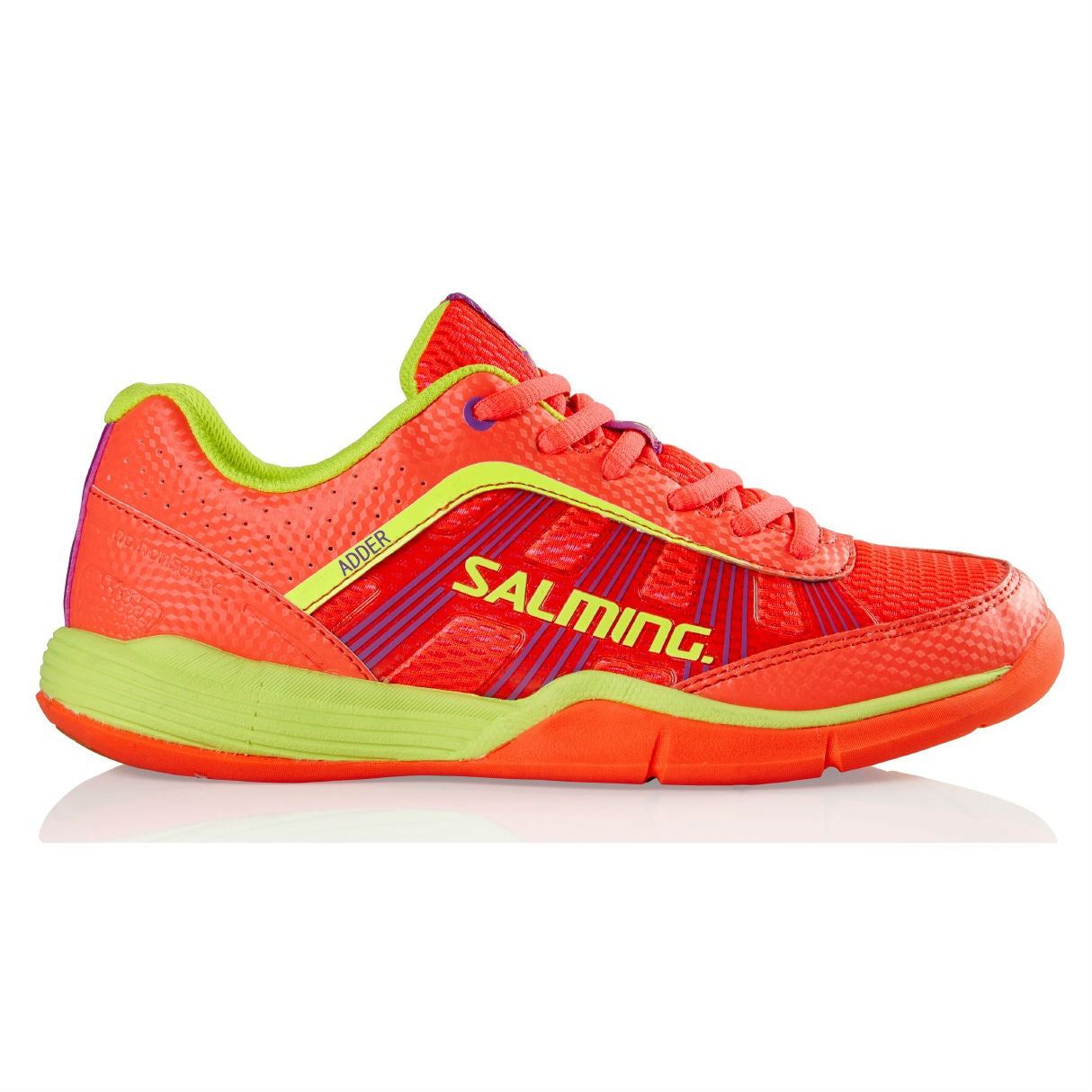 Salming Adder Women's Indoor Court Shoe (Orange/Yellow)