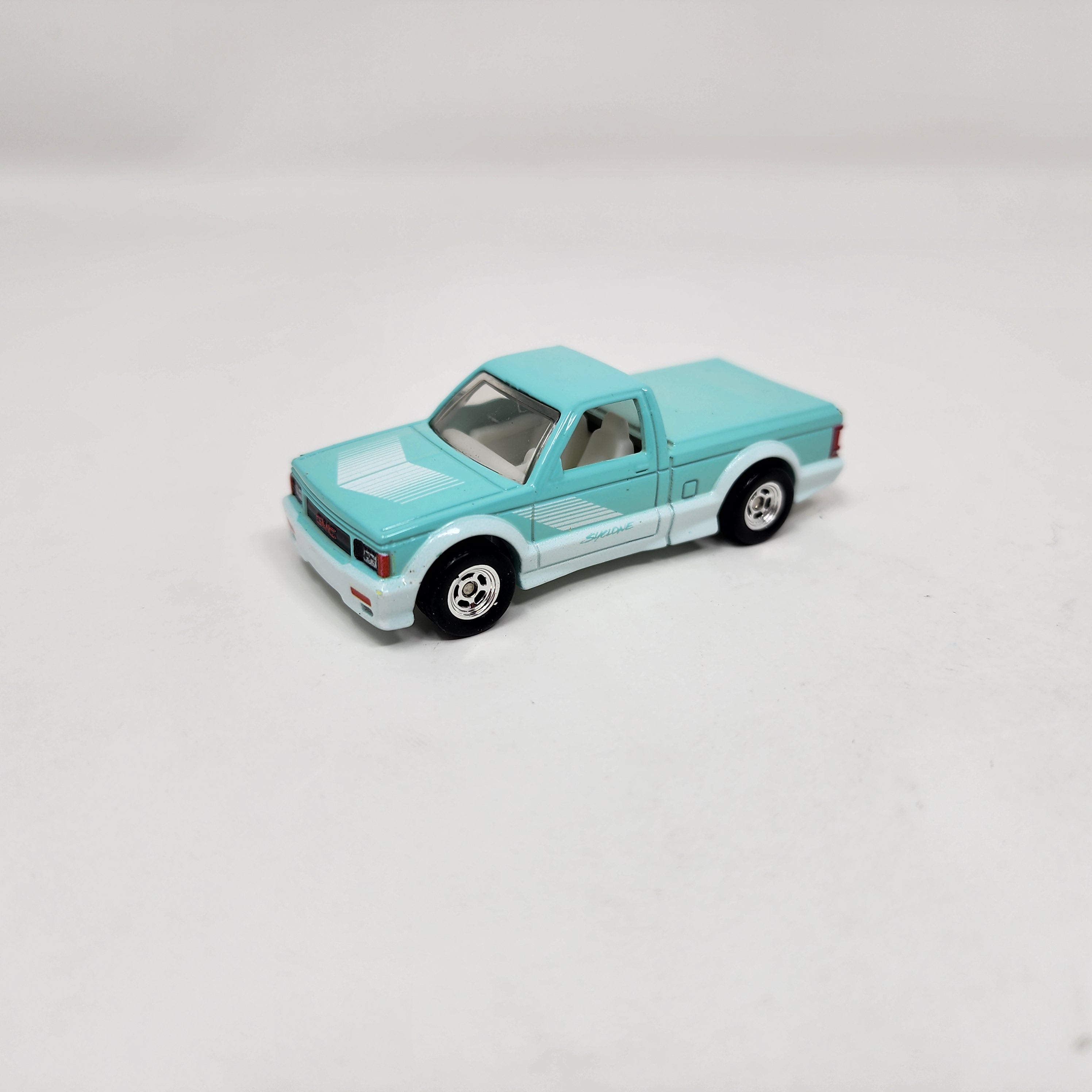 '91 GMC Syclone * Teal/White * 1:64 scale Loose Diecast Hot Wheels Boulevard、mySite、hgirdovlk