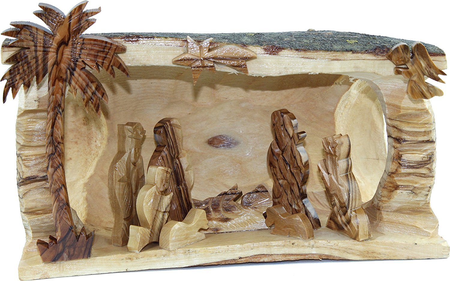 Figurine-Olive Wood-Nativity (4 x 8 )、mySite、topwebapps