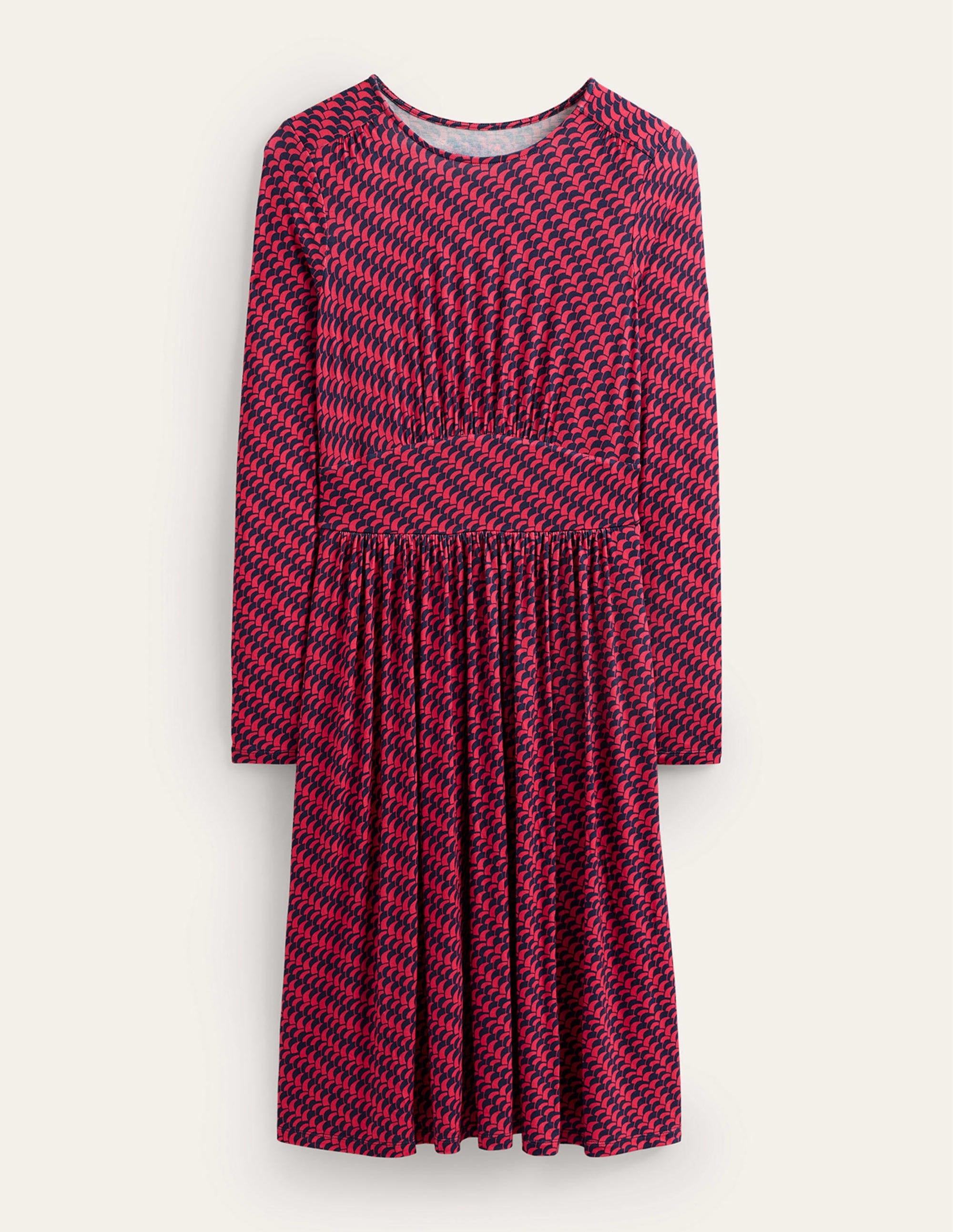  Thea Short Jersey Dress-Pop Peony, Geo fall、mySite、ashleygrahame